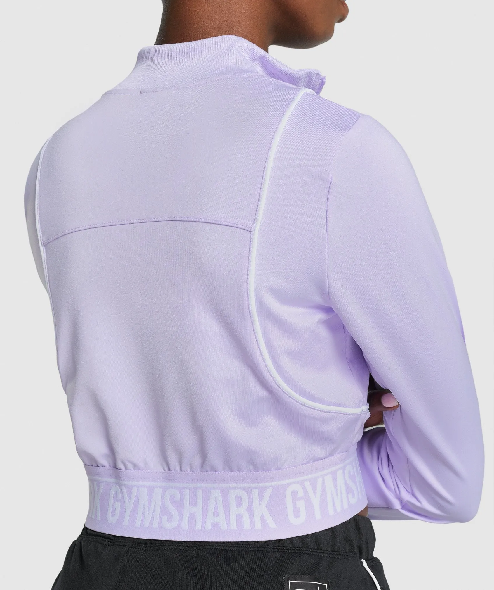 Gymshark Recess Track Top - Light Purple