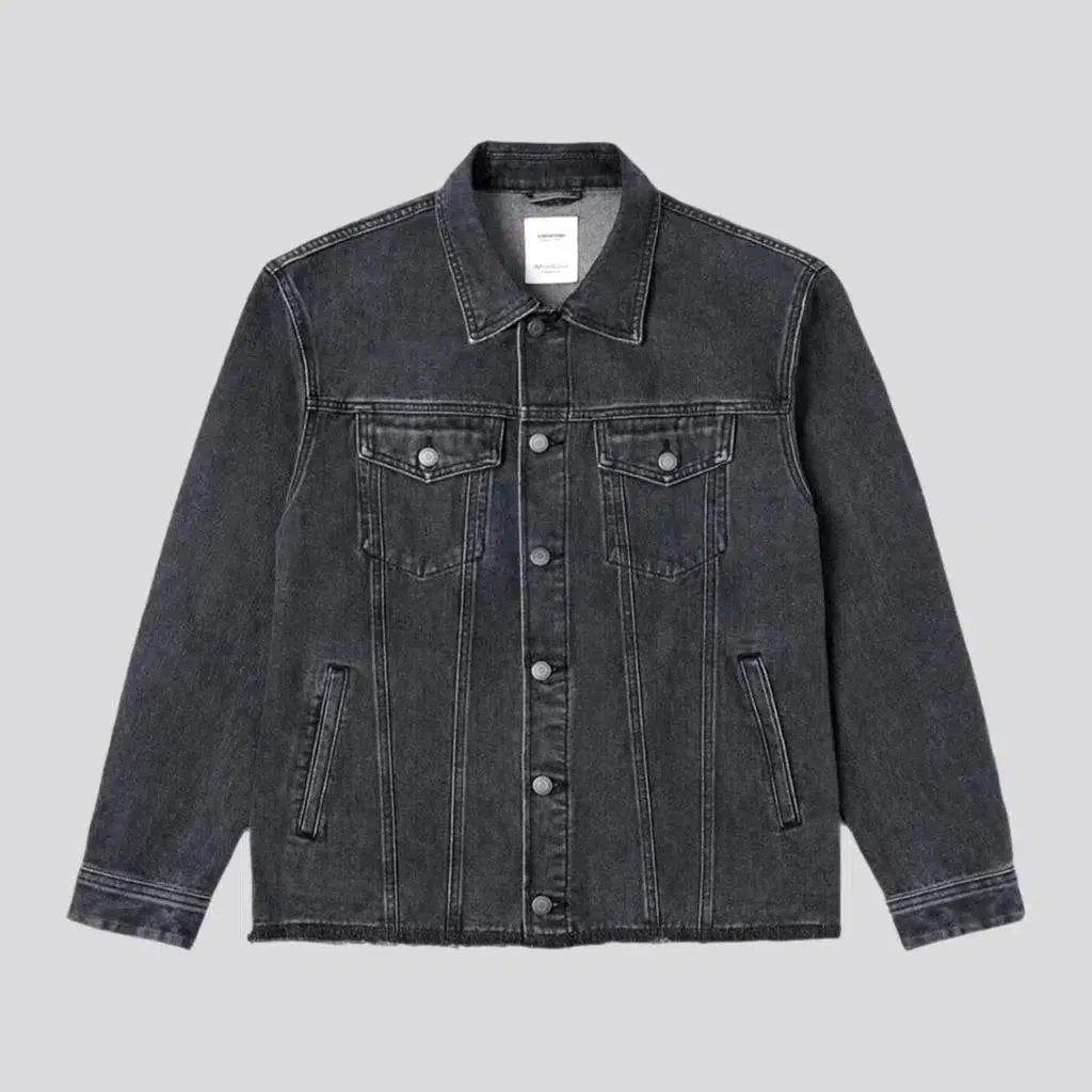 Heavyweight fashion denim jacket