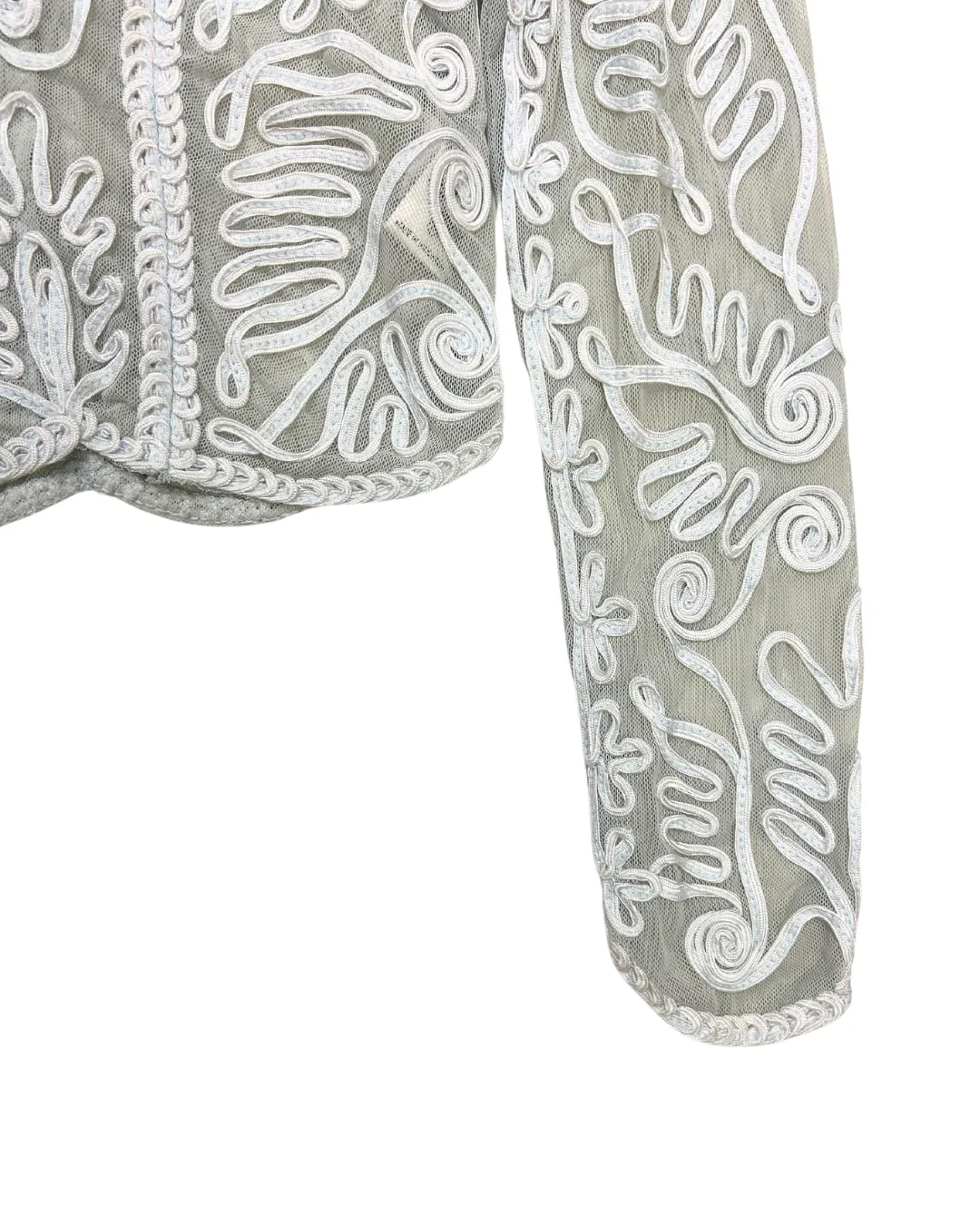 Hunza Grey Lace Shirt