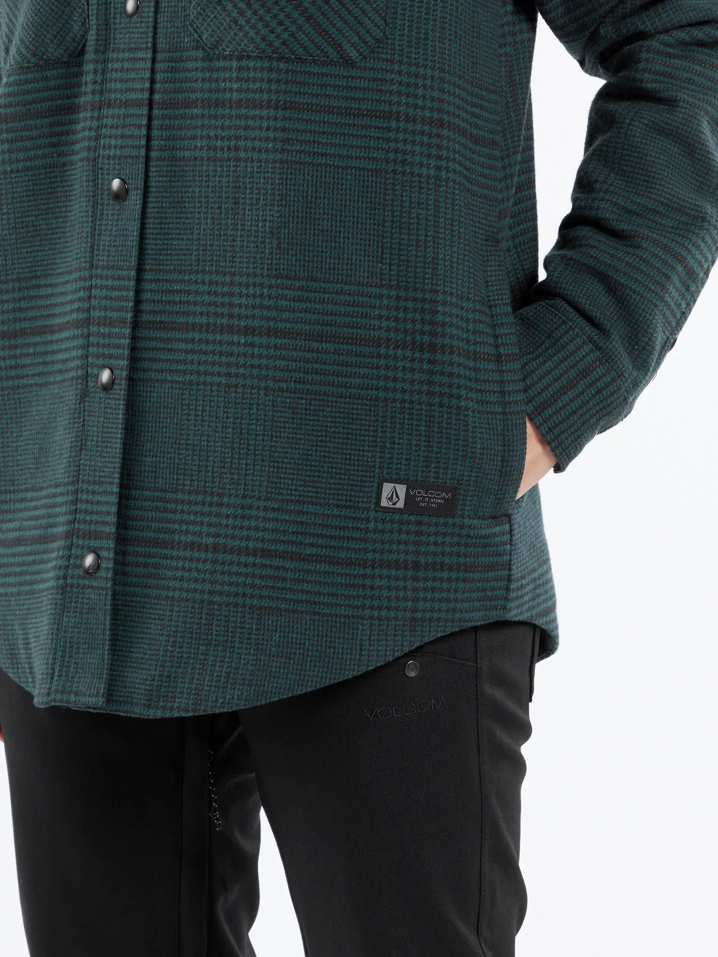 Insulated Flannel Jacket - BALSAM