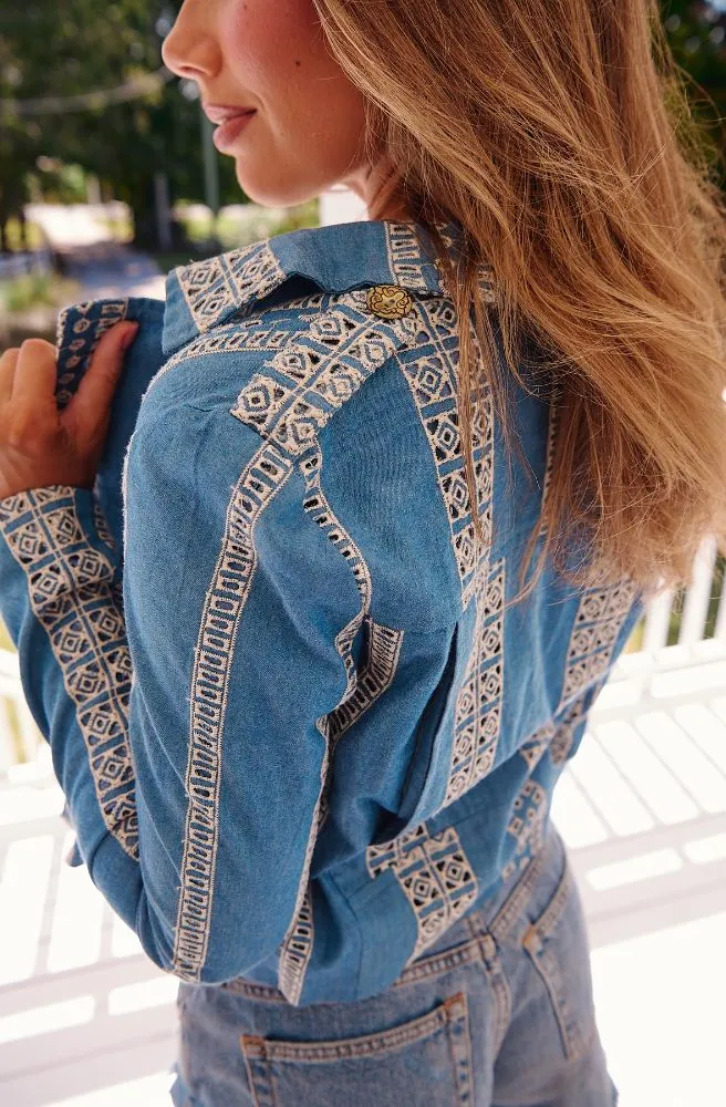 Jaase Bohemian Blues Azurite Jacket