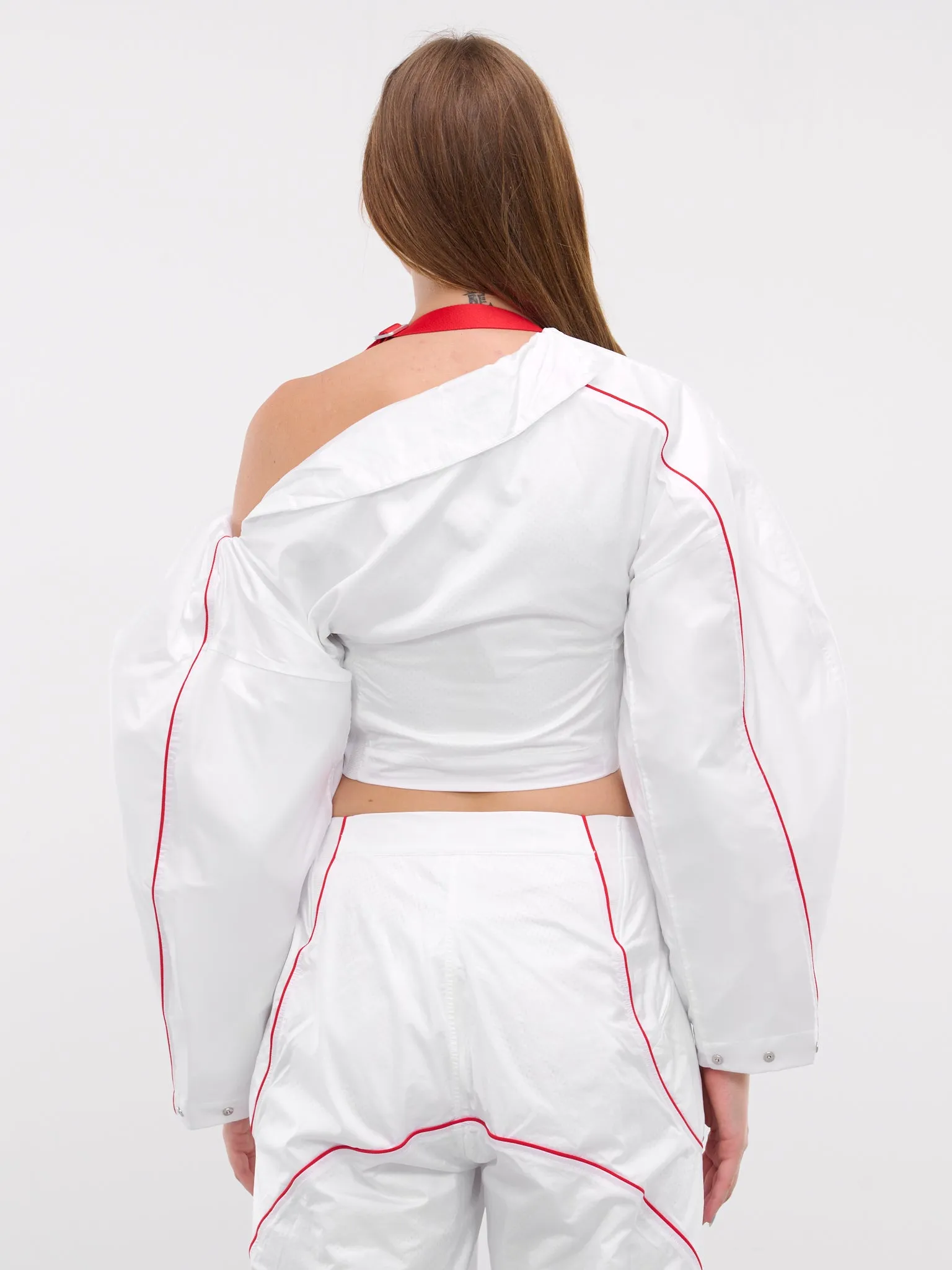 Jacquemus La Veste Ronde (FV5689-100-WHITE-UNIVERSITY-RE)