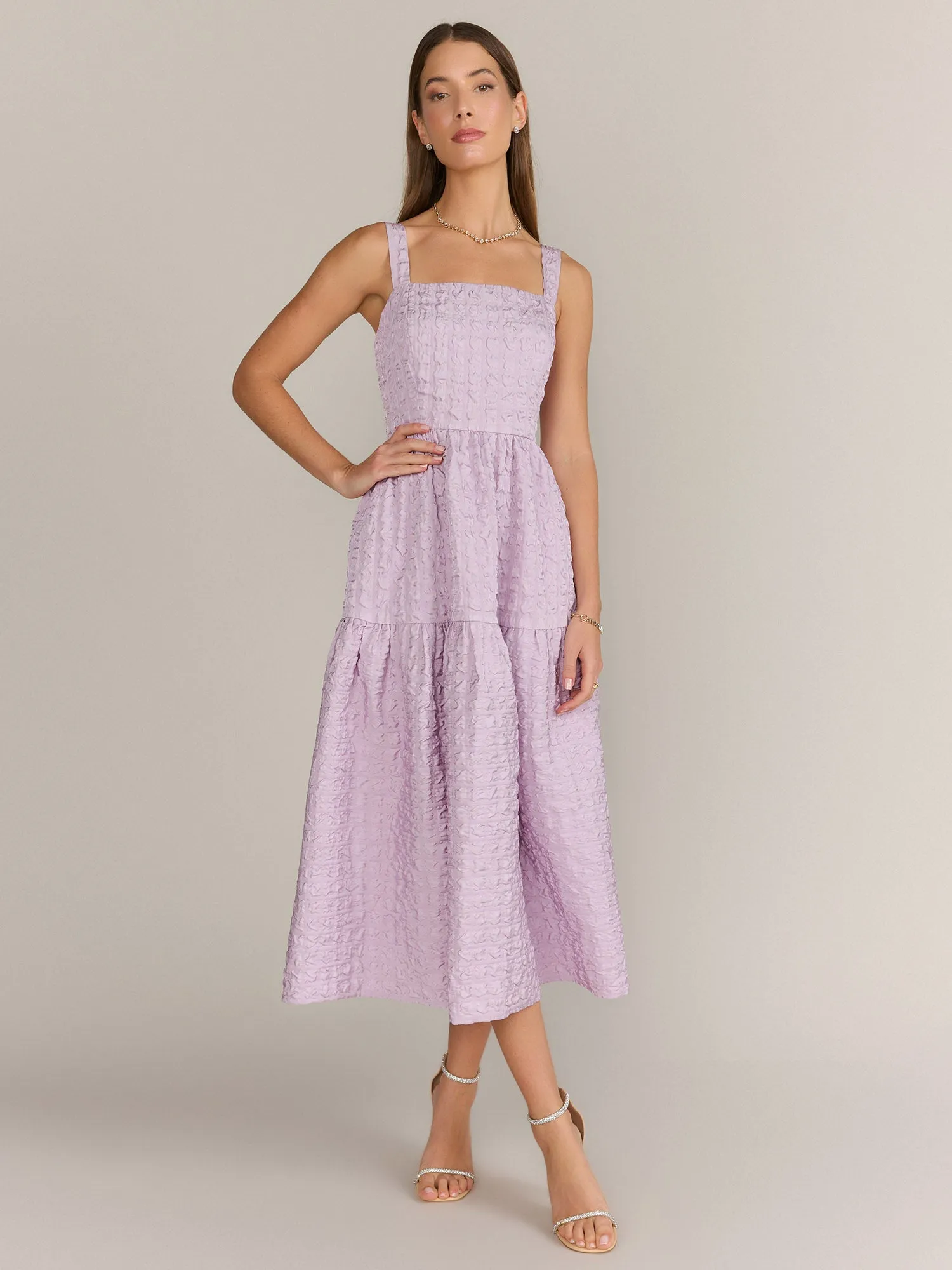 Just Me Quilted A-Line Maxi Dress - Brands We Love