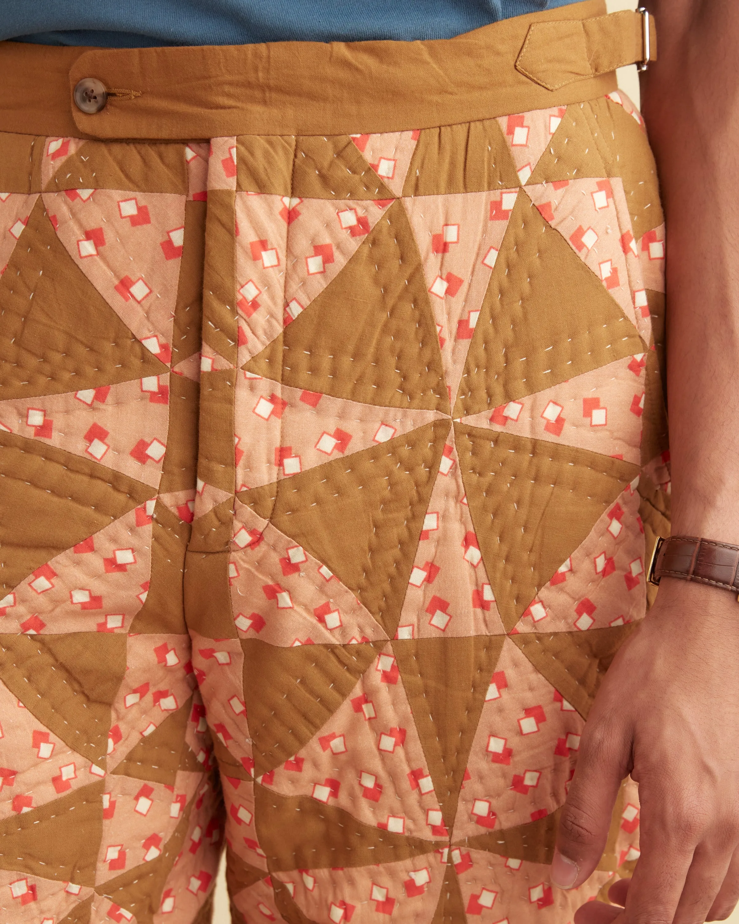 Kaleidoscope Quilt Trousers