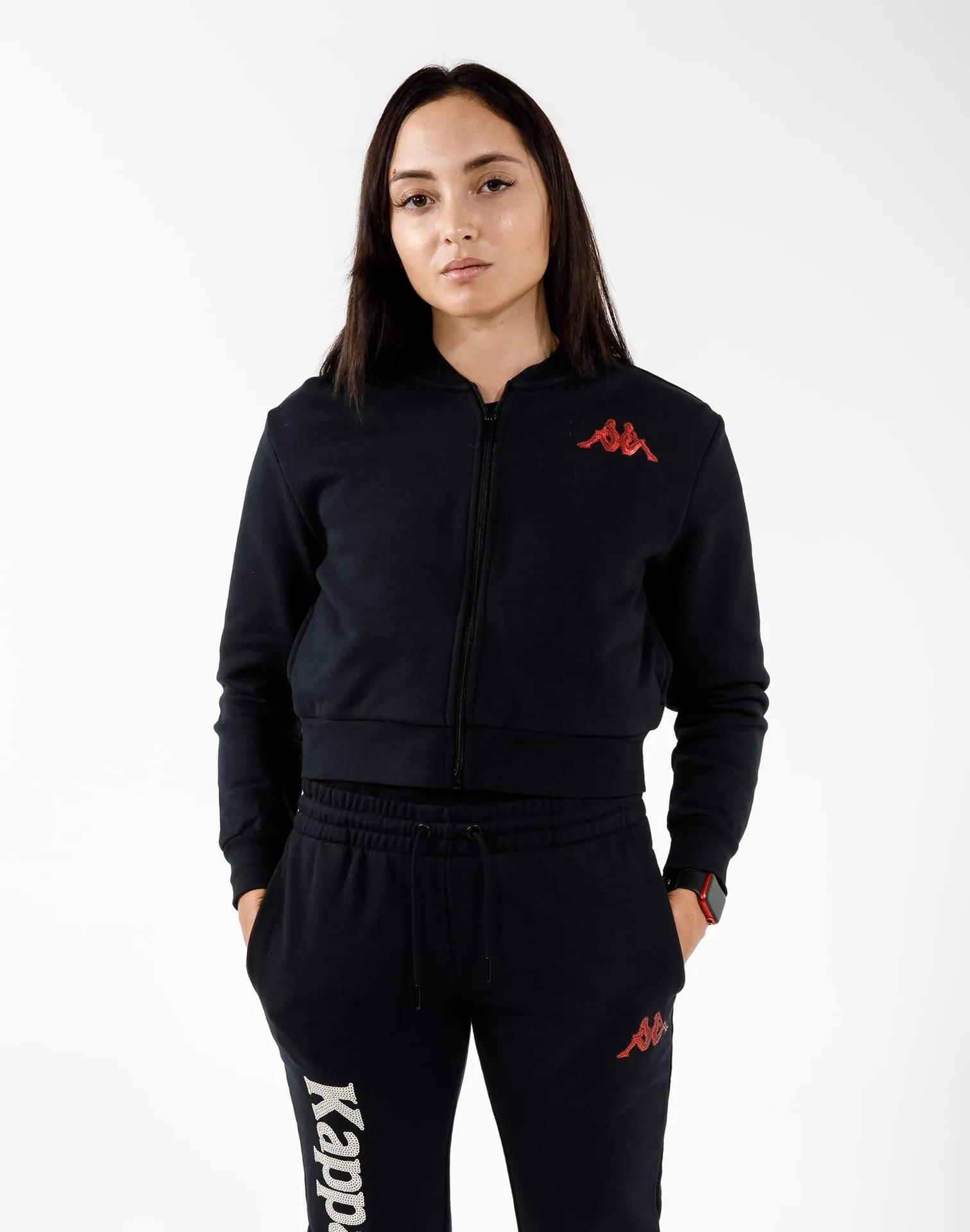 Kappa Authentic Ginkle Cropped Jacket