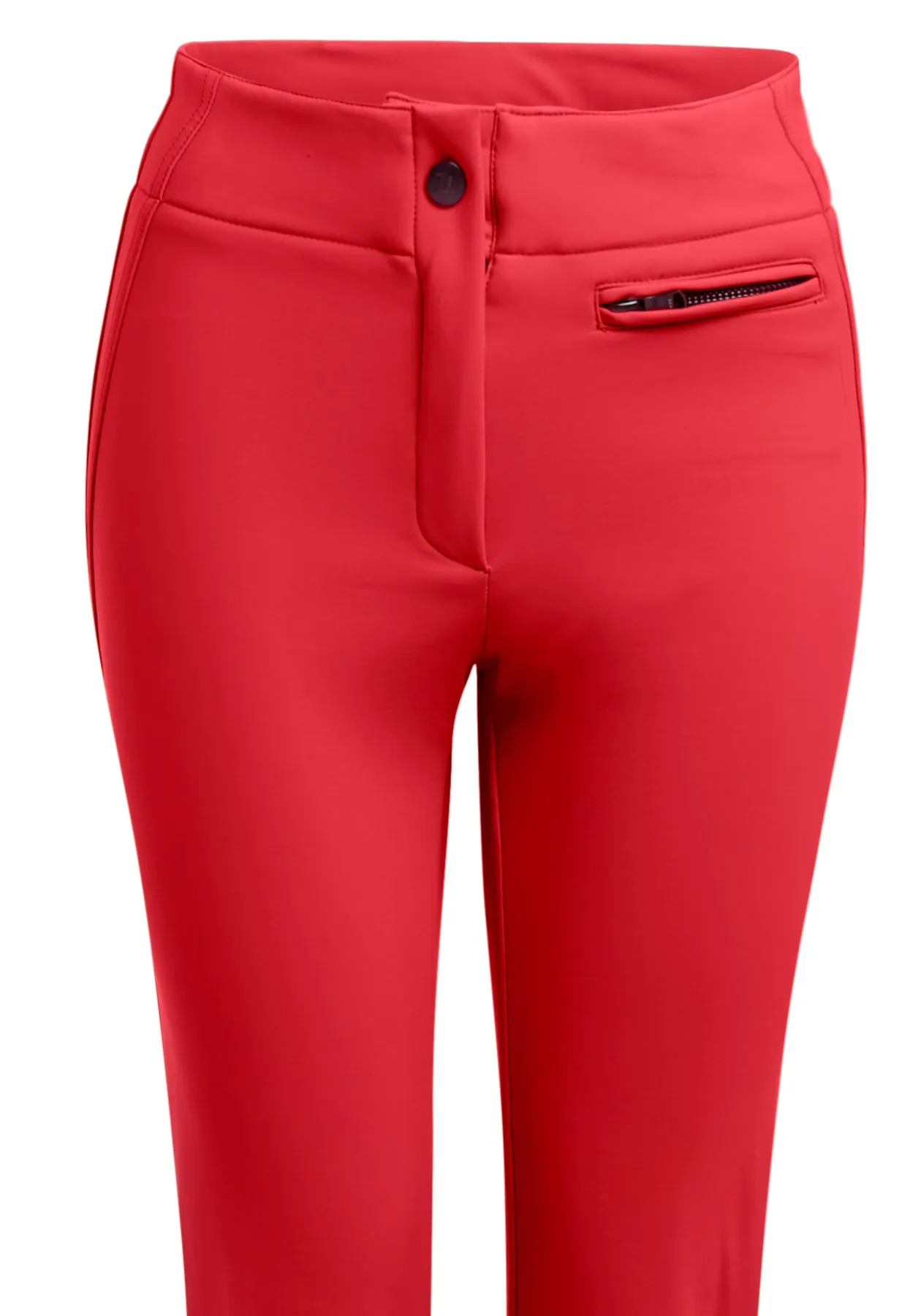 Kelly by Sissy Liz Soft Stretch Ski Pants in Red