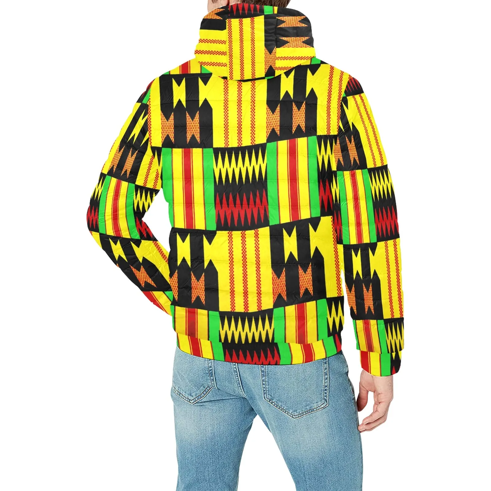 KENTE FARI PADDED HOODIE JACKET Men's Padded Hooded Jacket