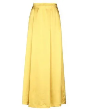 L' Autre Chose Women Long skirt Yellow 10 UK