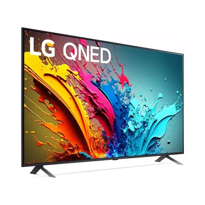 LG 65-Inch QNED85 (QLED   NanoCell) Quantum Dot NanoCell 4K Smart TV - α8 AI Processor 4K, Alexa Built-in, 120Hz Refresh Rate, HDMI 2.1, FreeSync, VRR, WebOS 24, Magic Remote (65QNED85TUA, 2024)