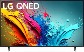 LG 65-Inch QNED85 (QLED   NanoCell) Quantum Dot NanoCell 4K Smart TV - α8 AI Processor 4K, Alexa Built-in, 120Hz Refresh Rate, HDMI 2.1, FreeSync, VRR, WebOS 24, Magic Remote (65QNED85TUA, 2024)