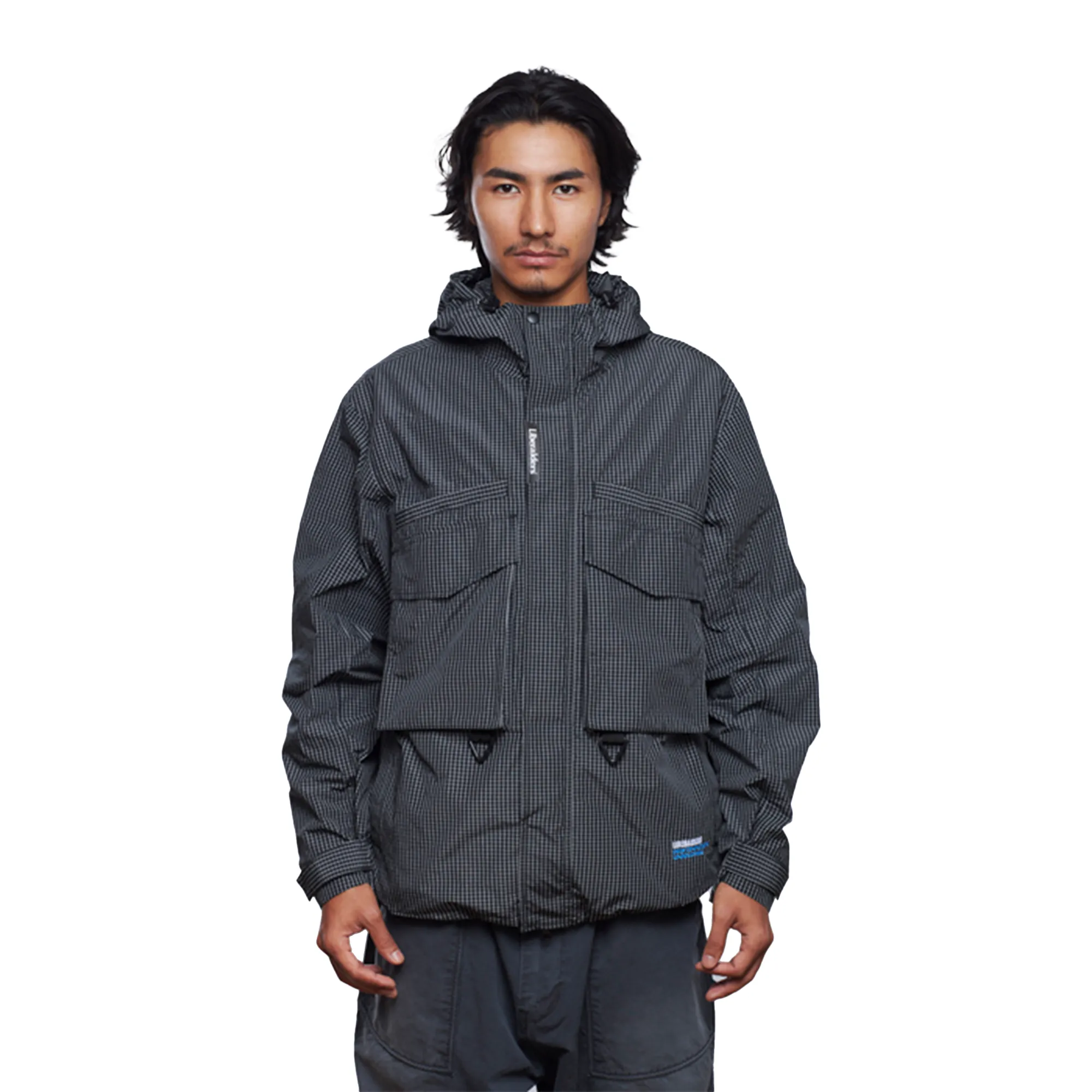 Liberaiders Grid Cloth Parka Black