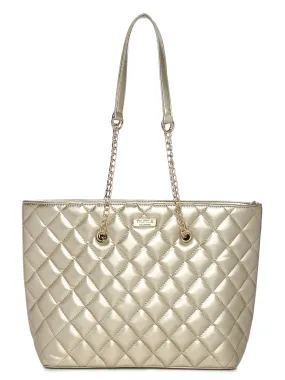 Light Gold Chain Sling Quilted Bag