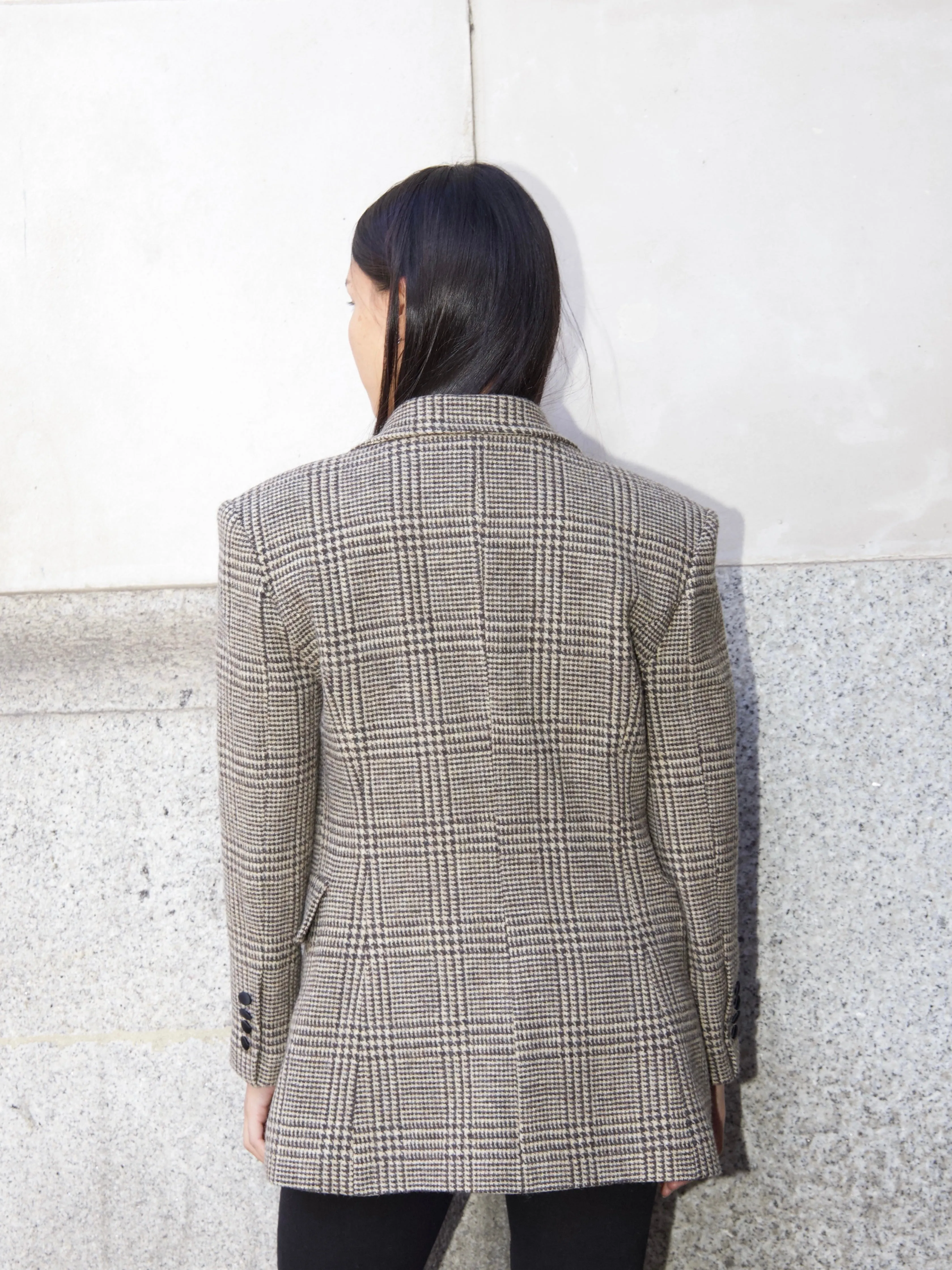 Linda Wool Blazer Brown