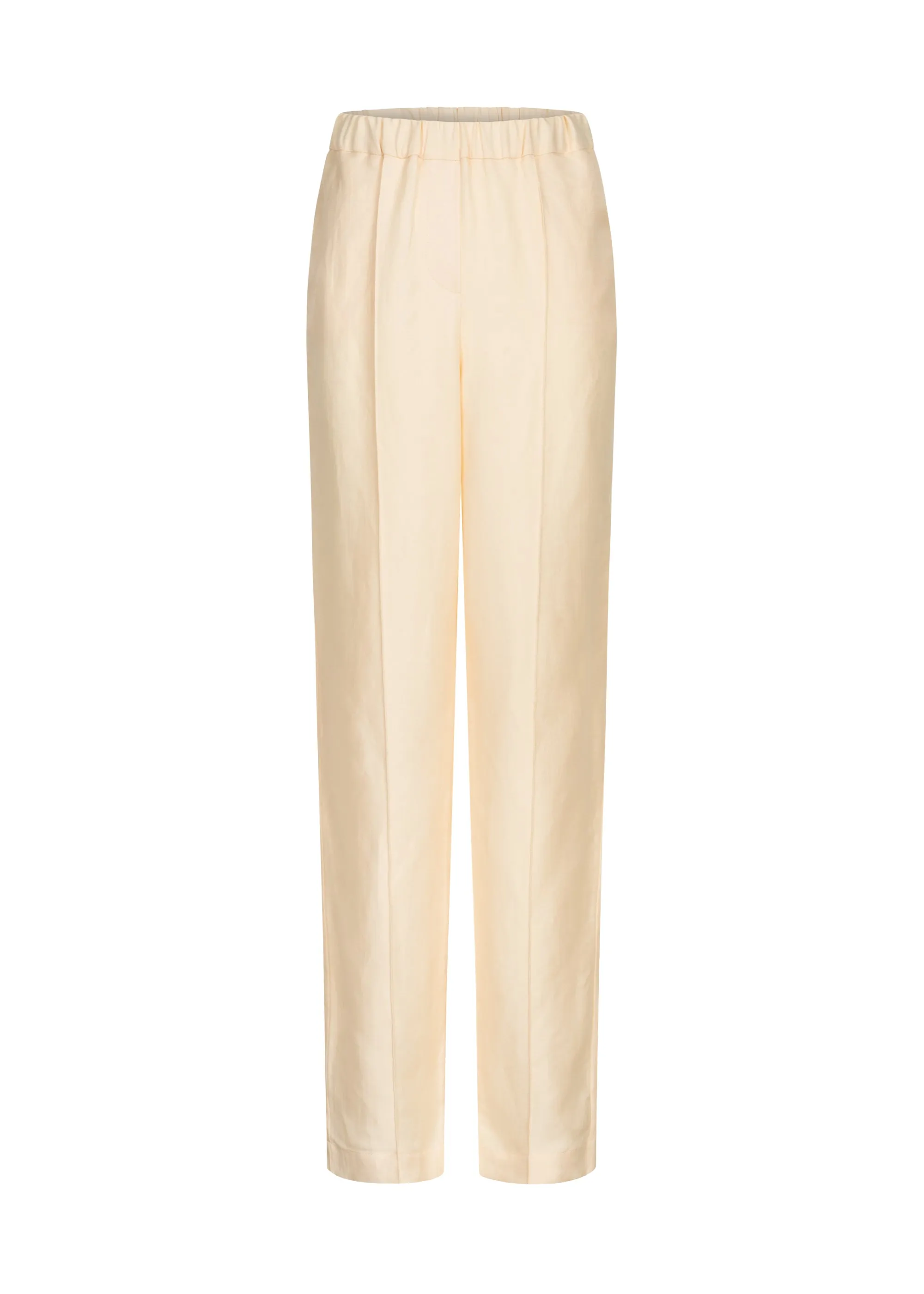 Linen trousers - Creme