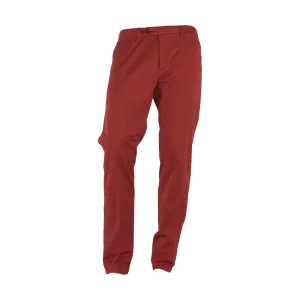 Made in Italy Chic Summer Cotton-Blend Trousers