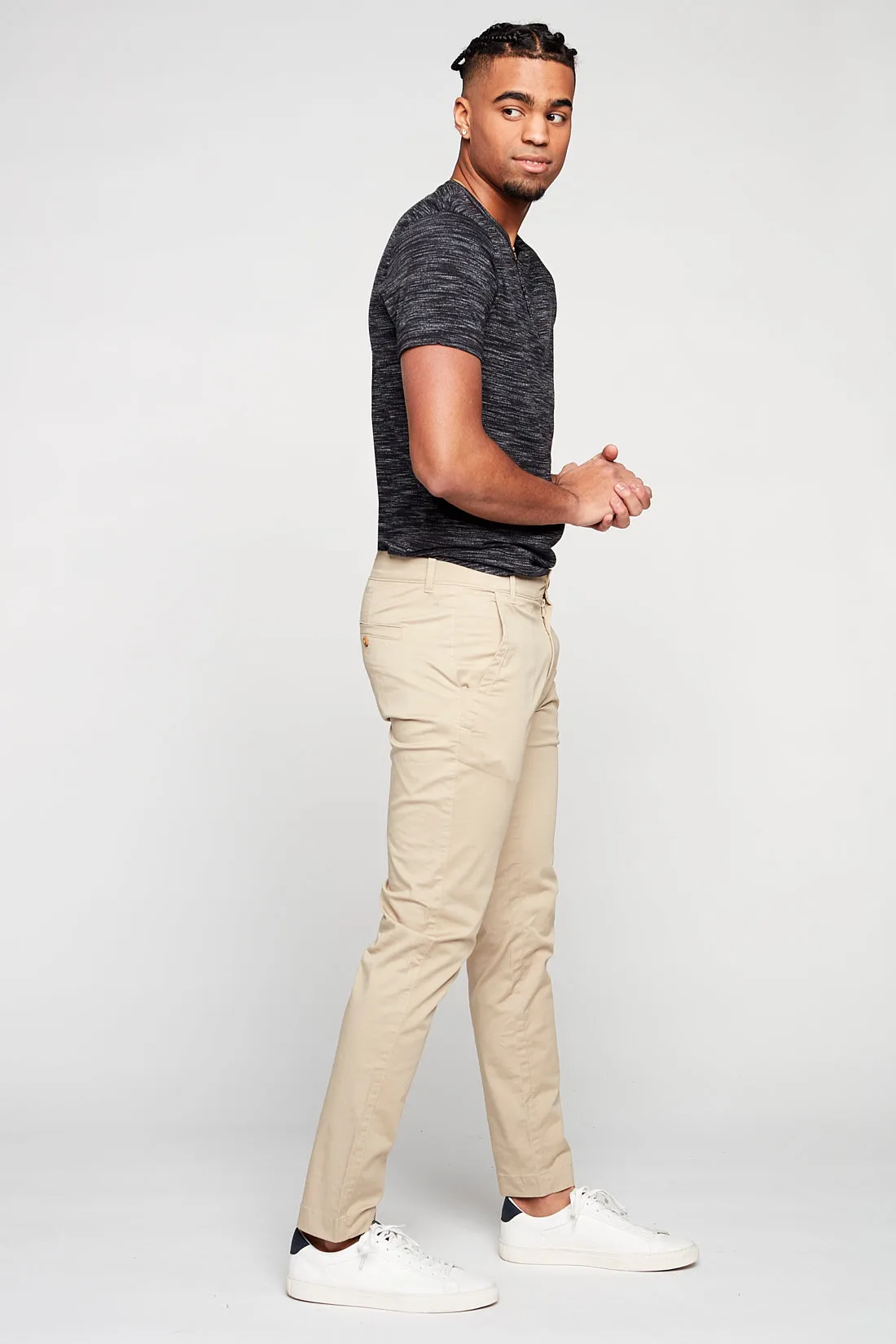 MARLEY - Slim Fit Chinos - Tan