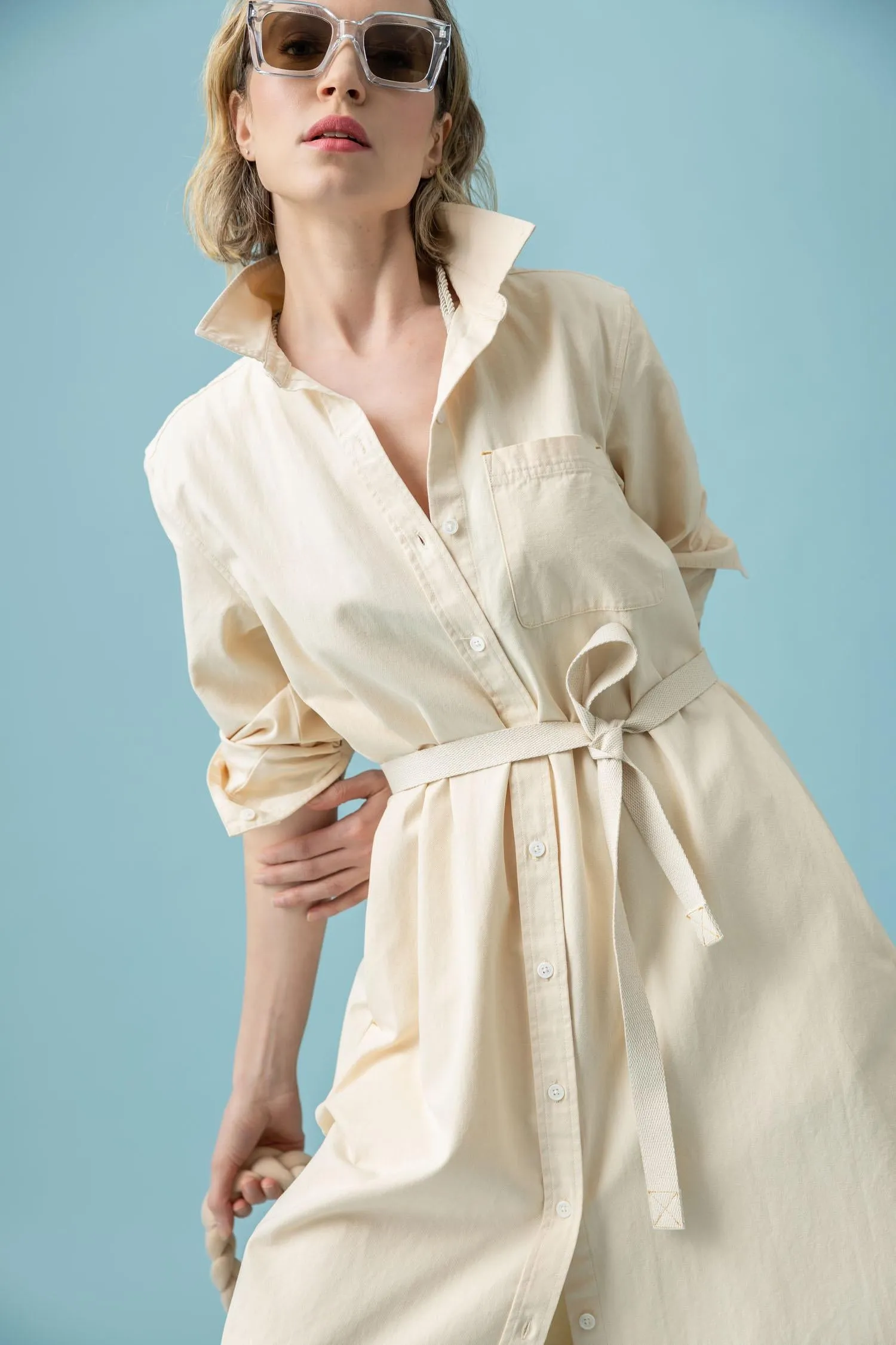 Maxi Shirt Dress