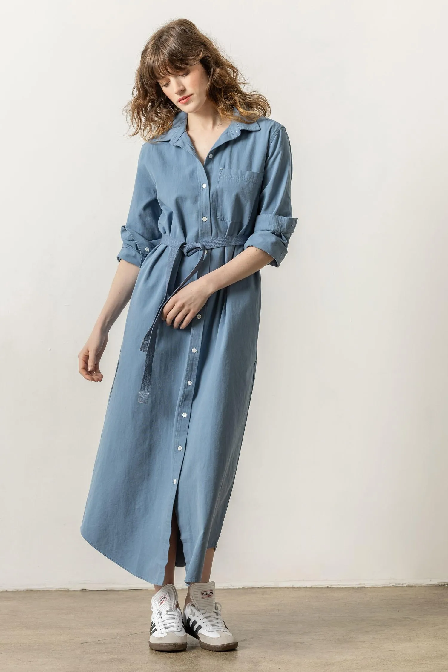 Maxi Shirt Dress