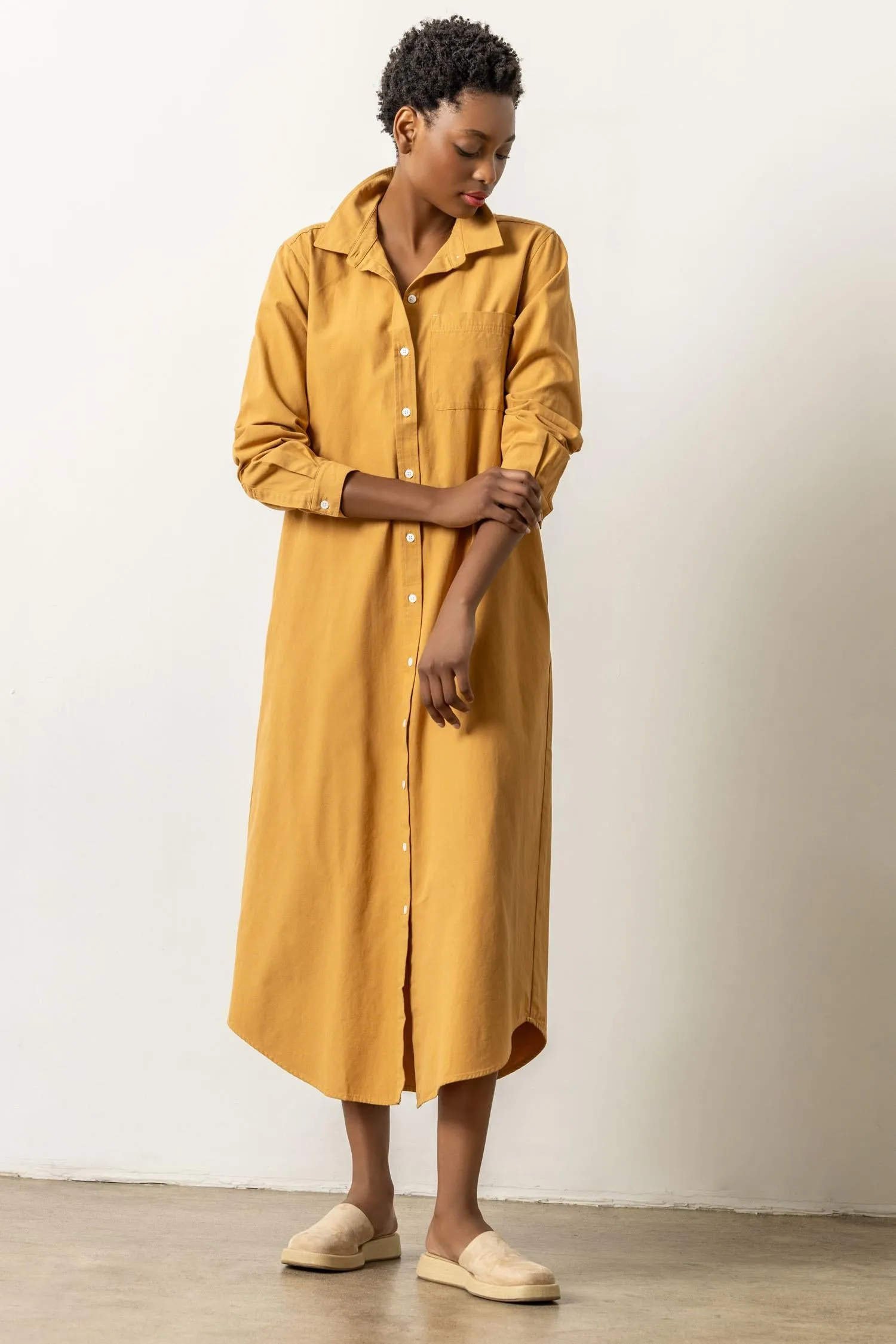 Maxi Shirt Dress