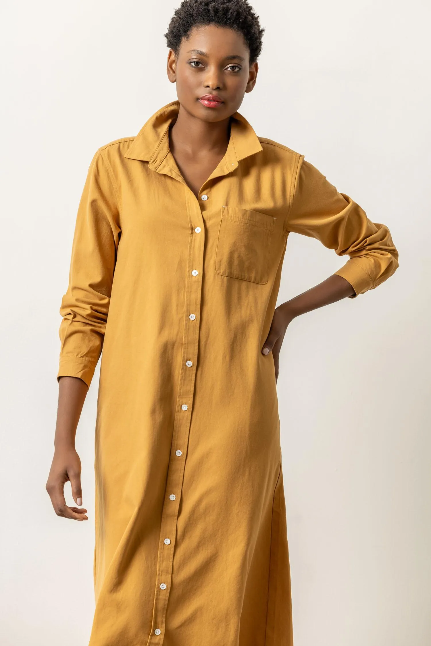 Maxi Shirt Dress