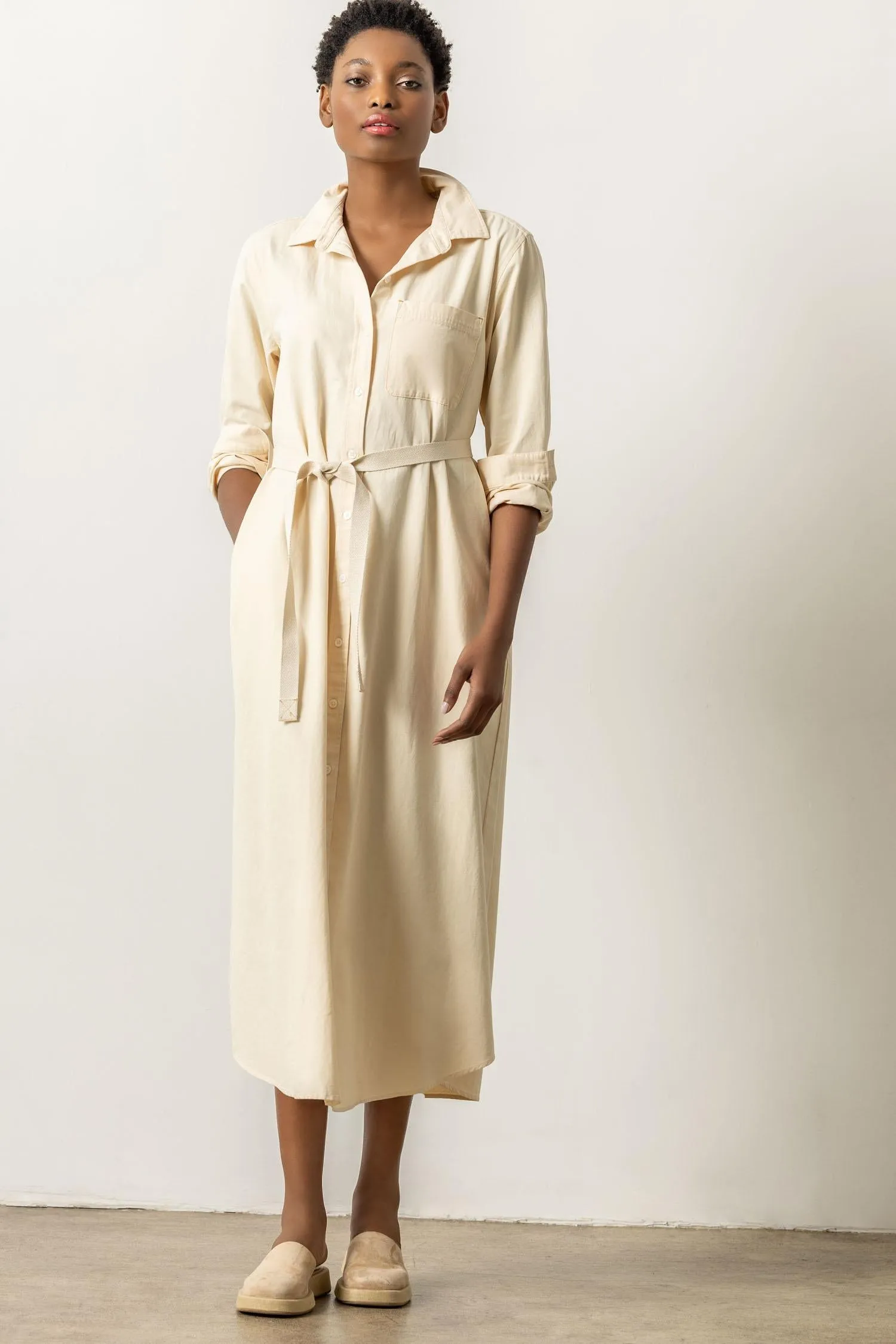 Maxi Shirt Dress