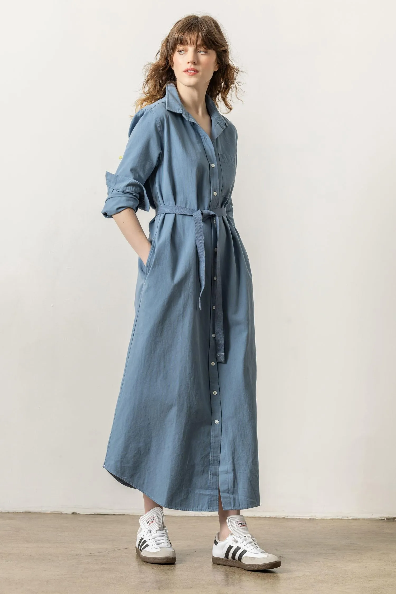 Maxi Shirt Dress