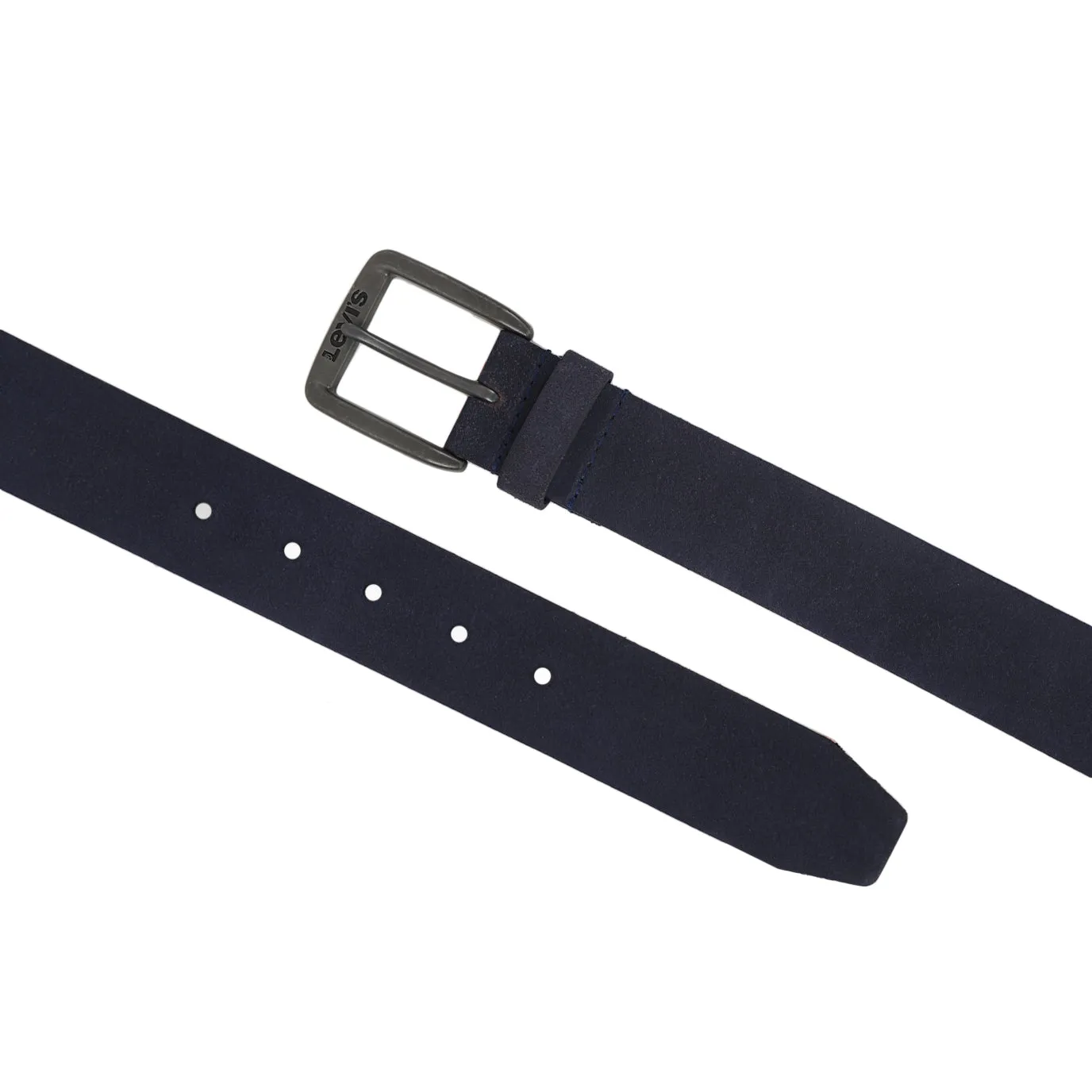 Men's Blue Solid Belt