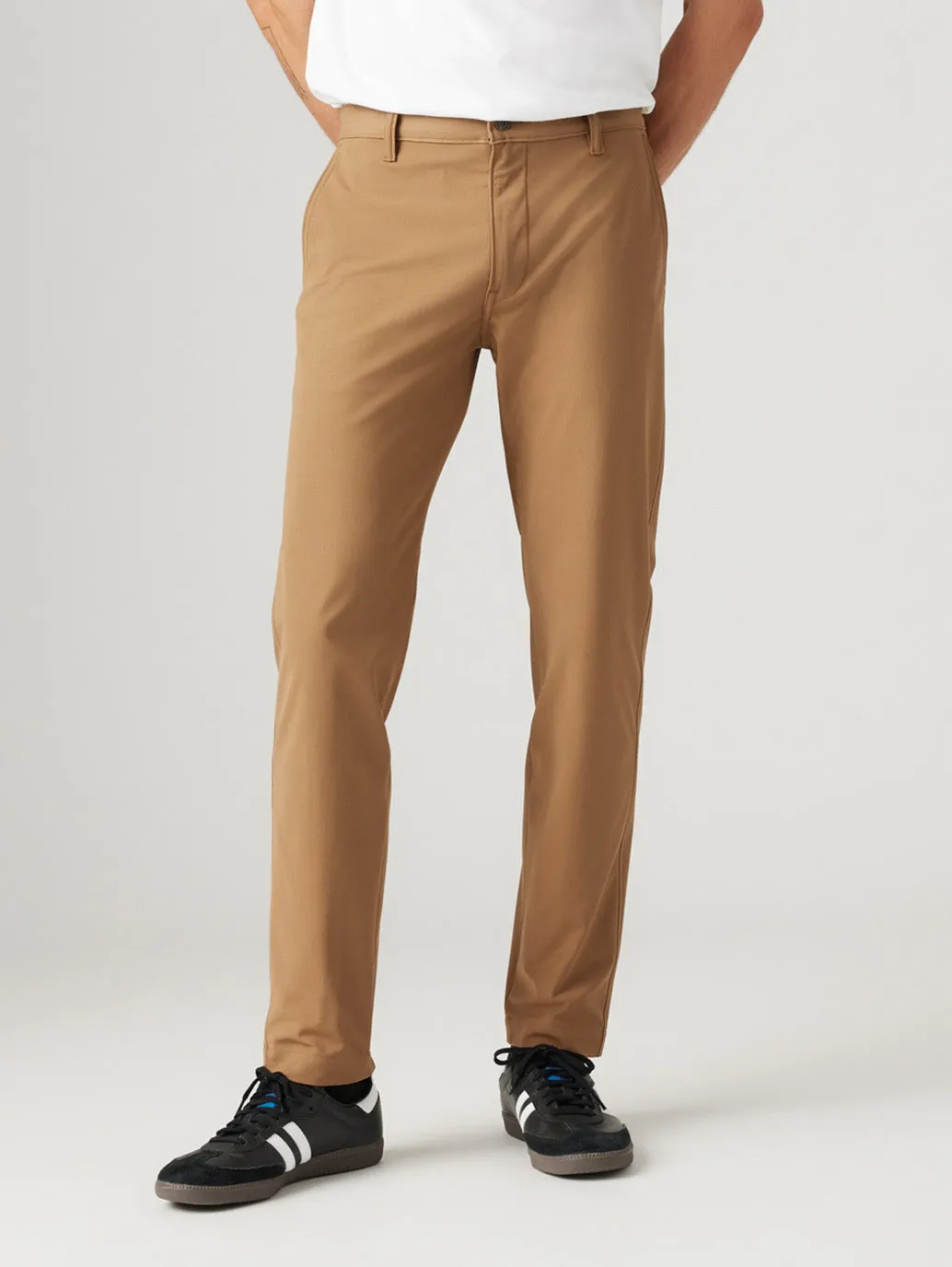 Men's Brown Regular Fit Chinos