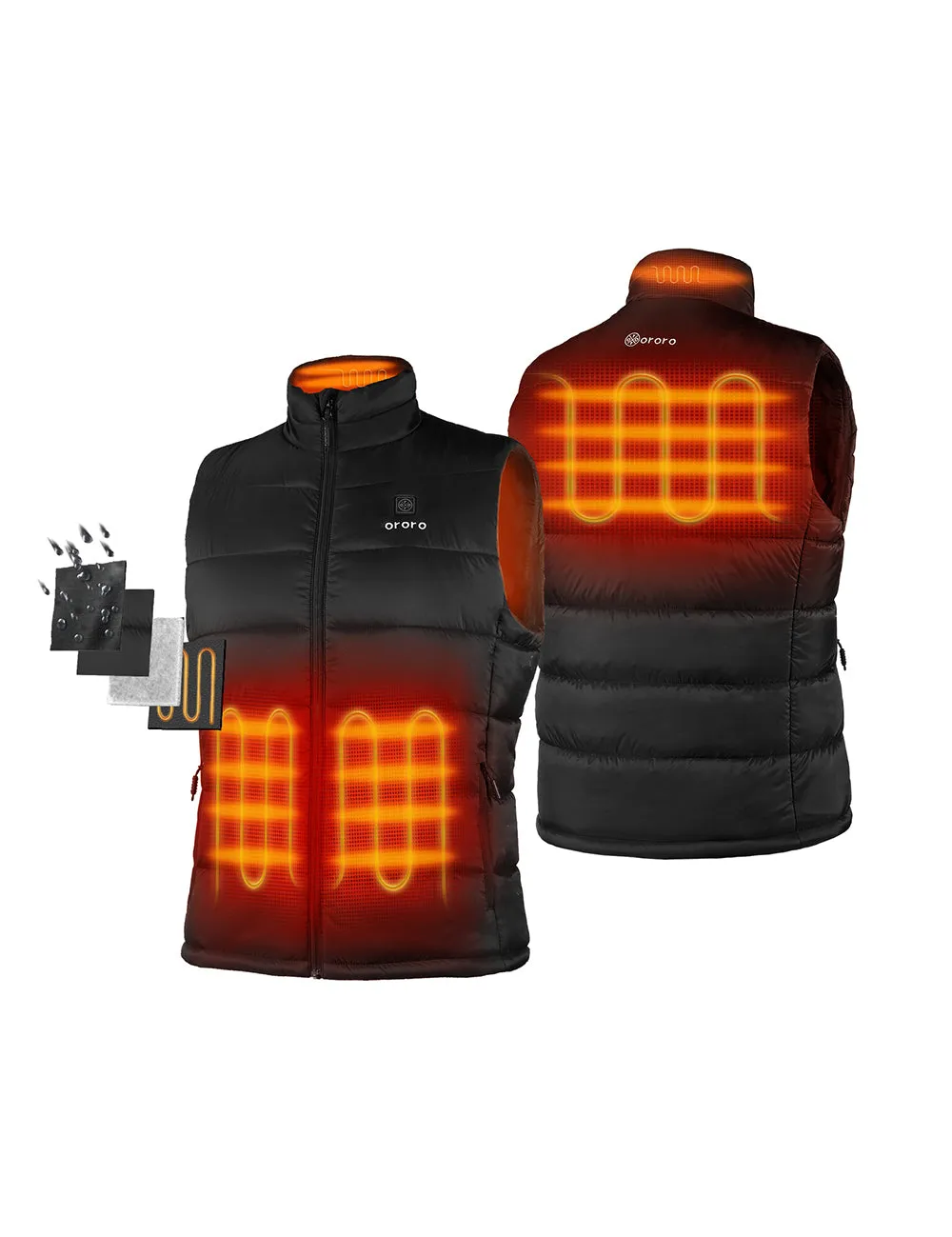 Men's Classic Heated Vest (Apparel Only)