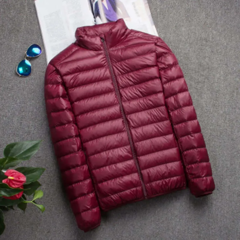 Men's Light Down Jackets, short coat