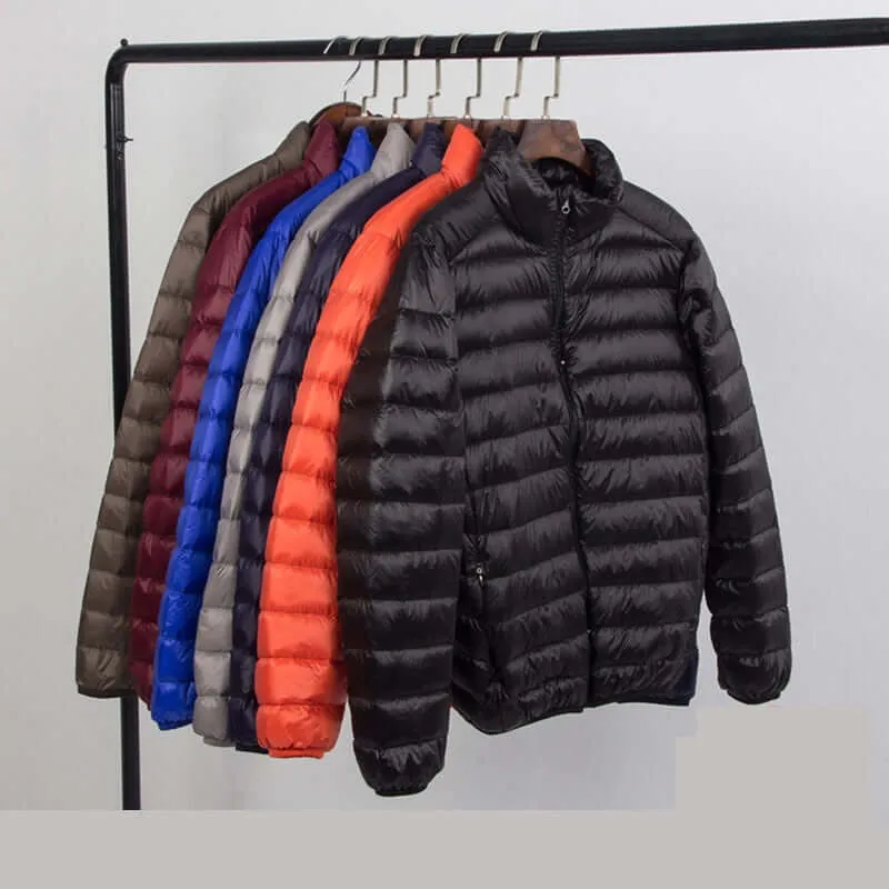 Men's Light Down Jackets, short coat