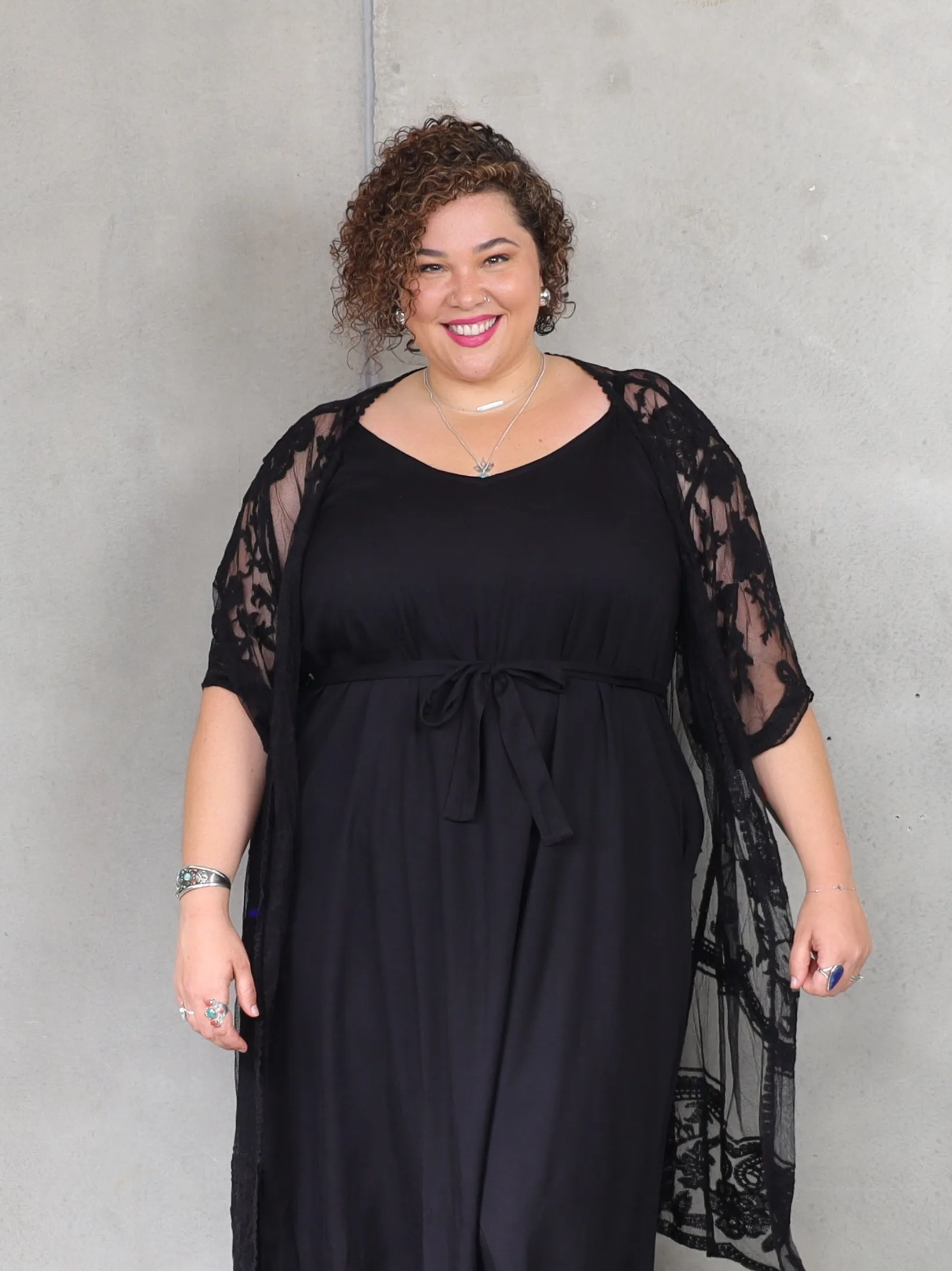 Mimosa Maxi - Black