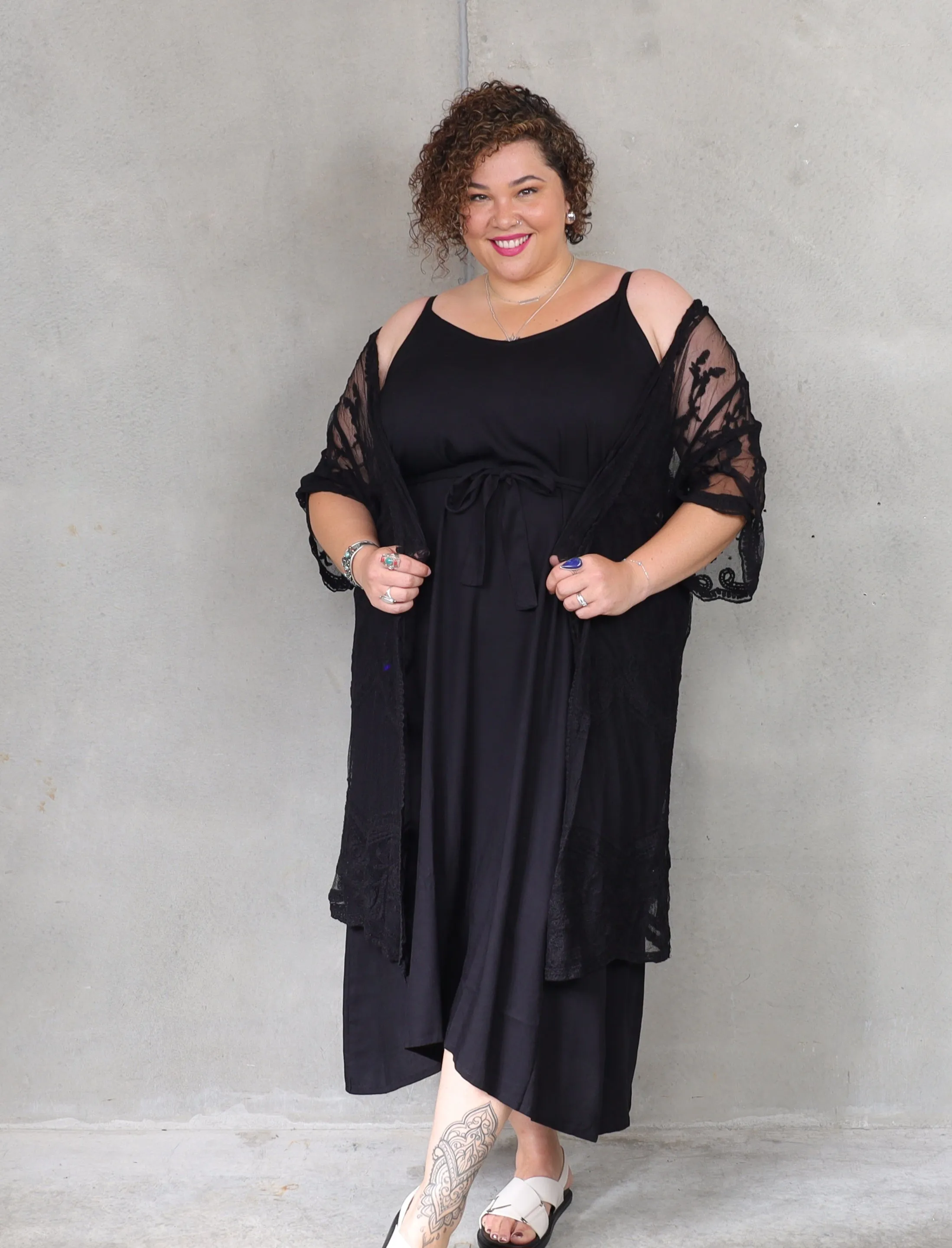 Mimosa Maxi - Black