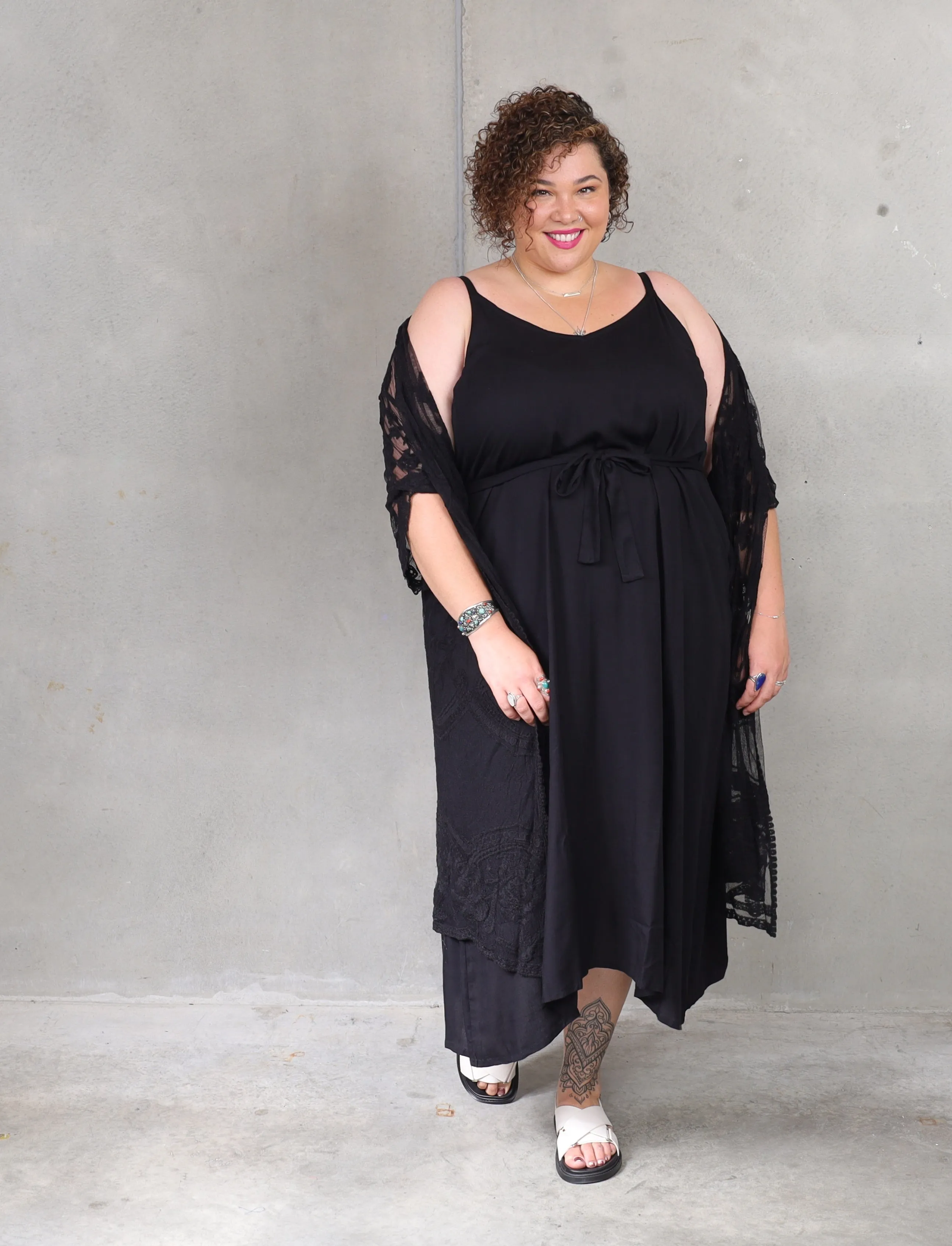 Mimosa Maxi - Black