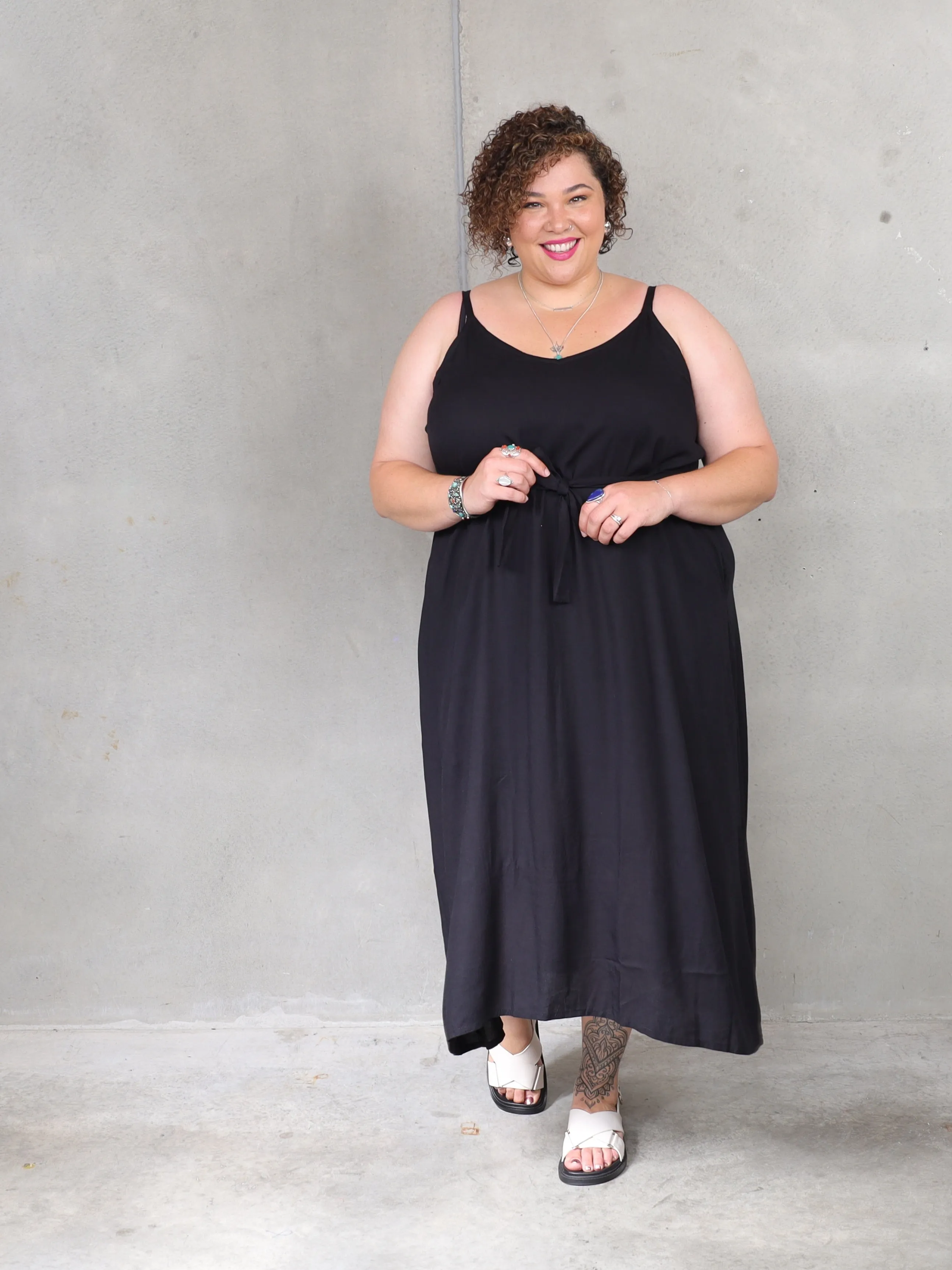 Mimosa Maxi - Black