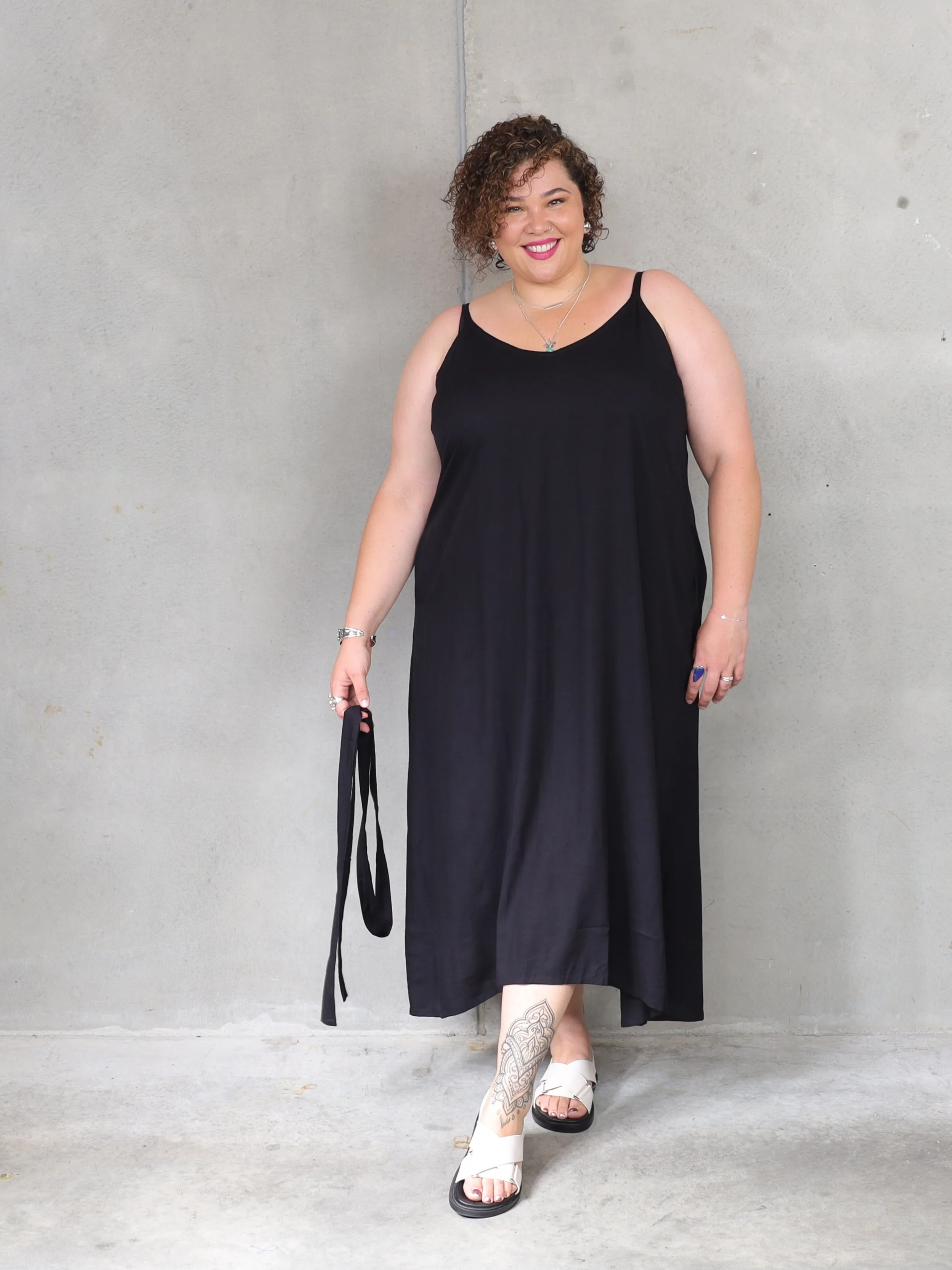 Mimosa Maxi - Black