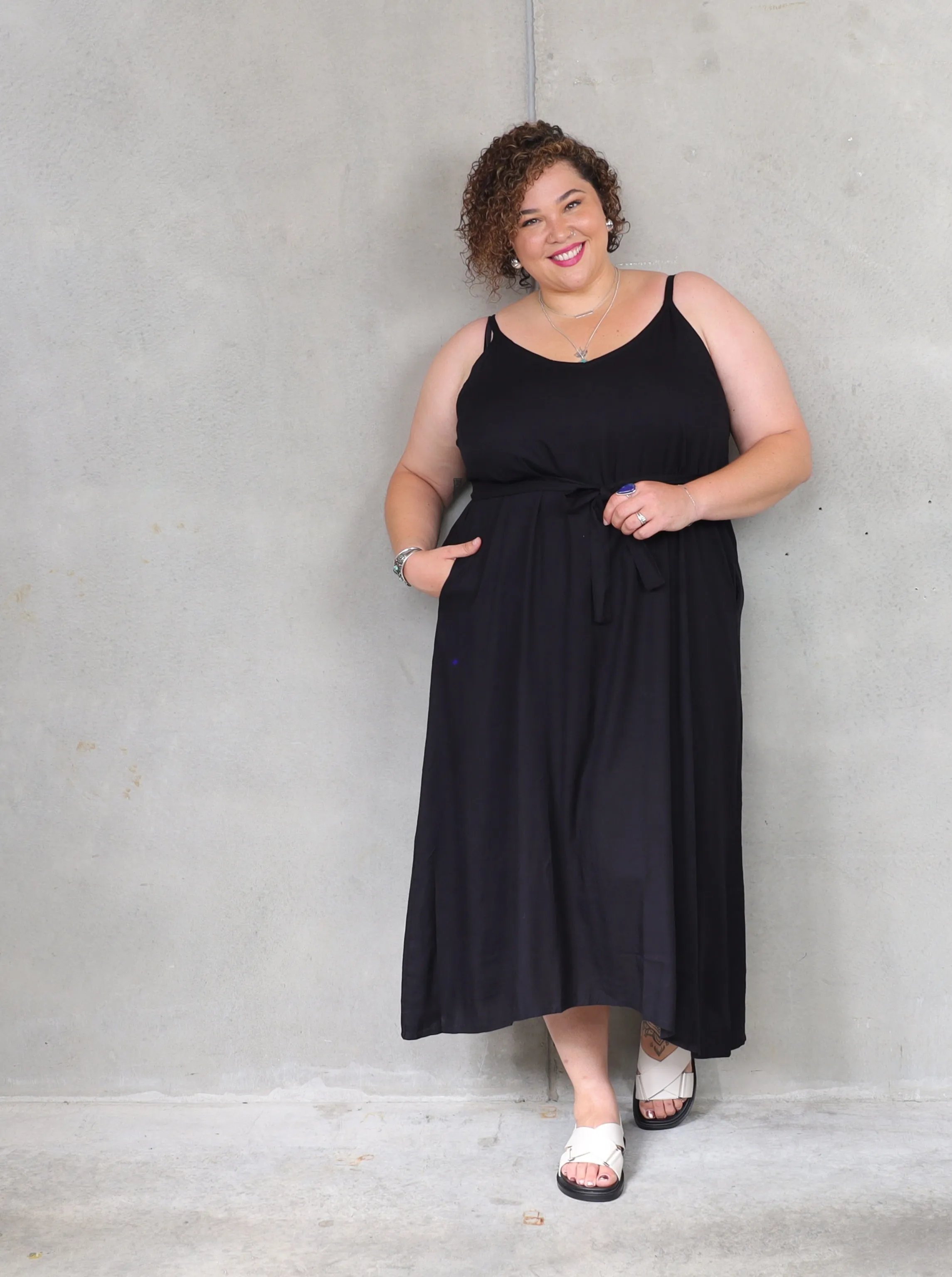 Mimosa Maxi - Black