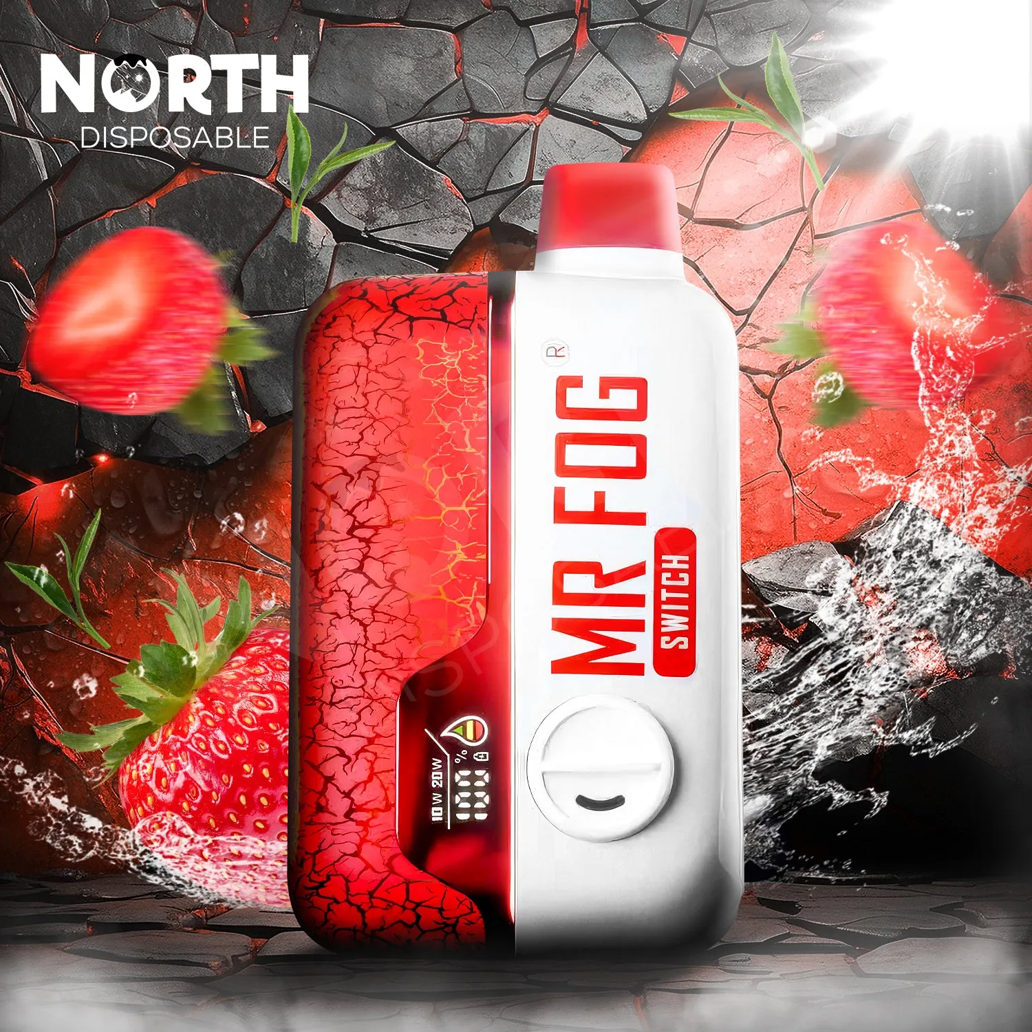 Mr Fog Switch SW15000 - Strawberry Berry