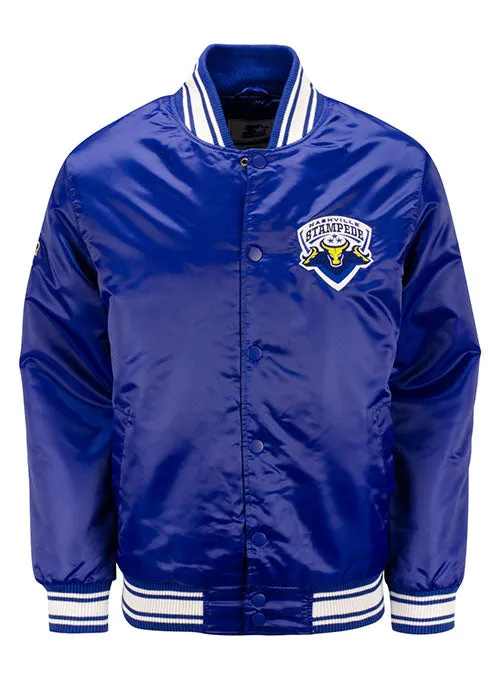 Nashville Stampede Satin Starter Jacket