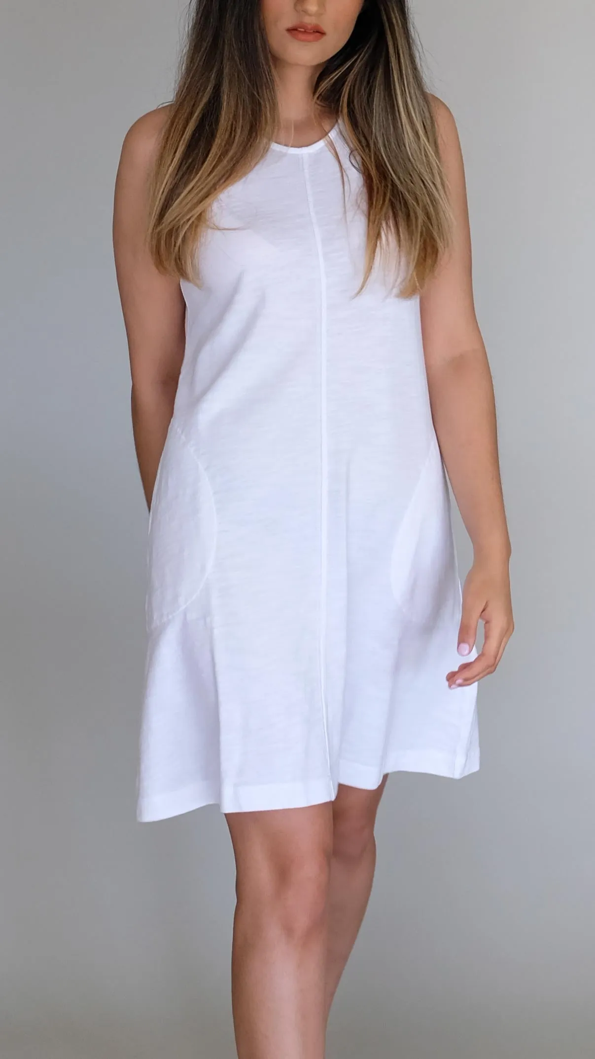 Nation Ltd Phoebe Dress in White