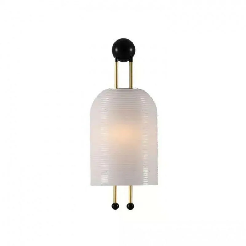 Nekka - White Glass Wall Lamp