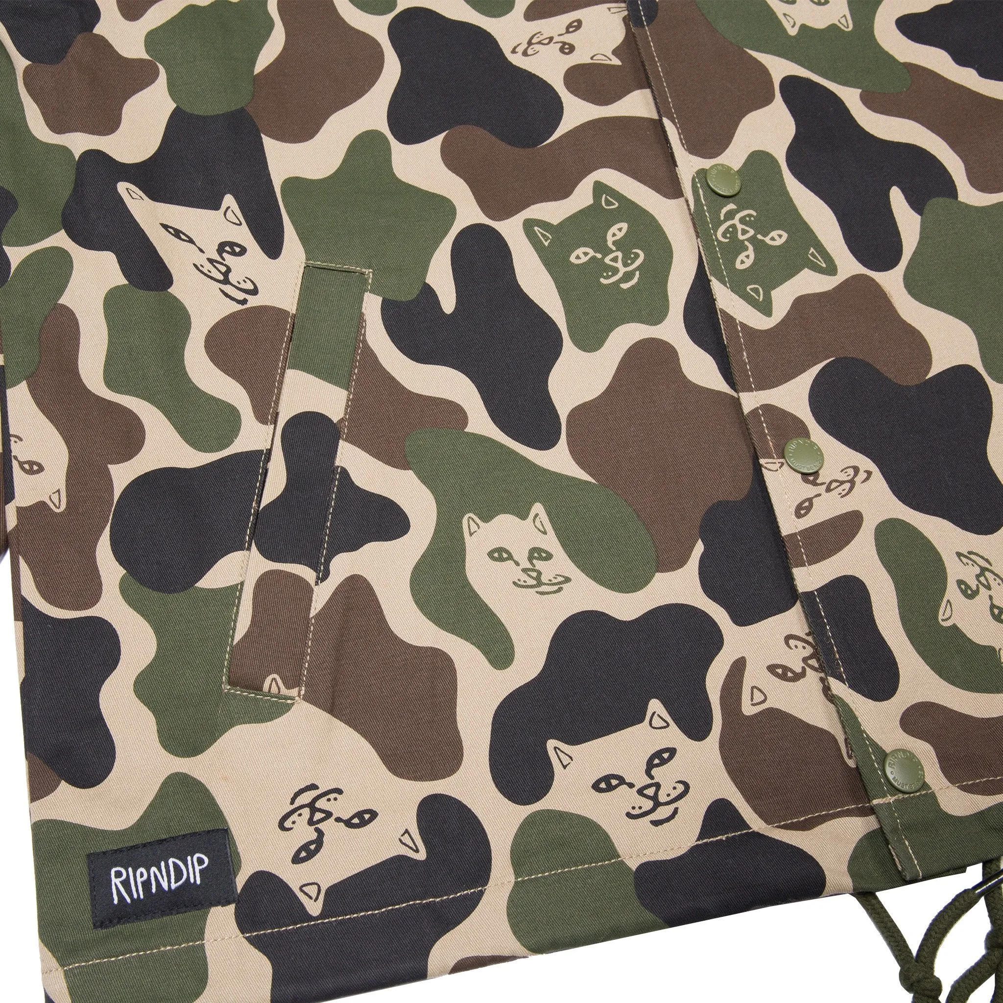 Nerm Camo Twill Jacket (Army Camo)