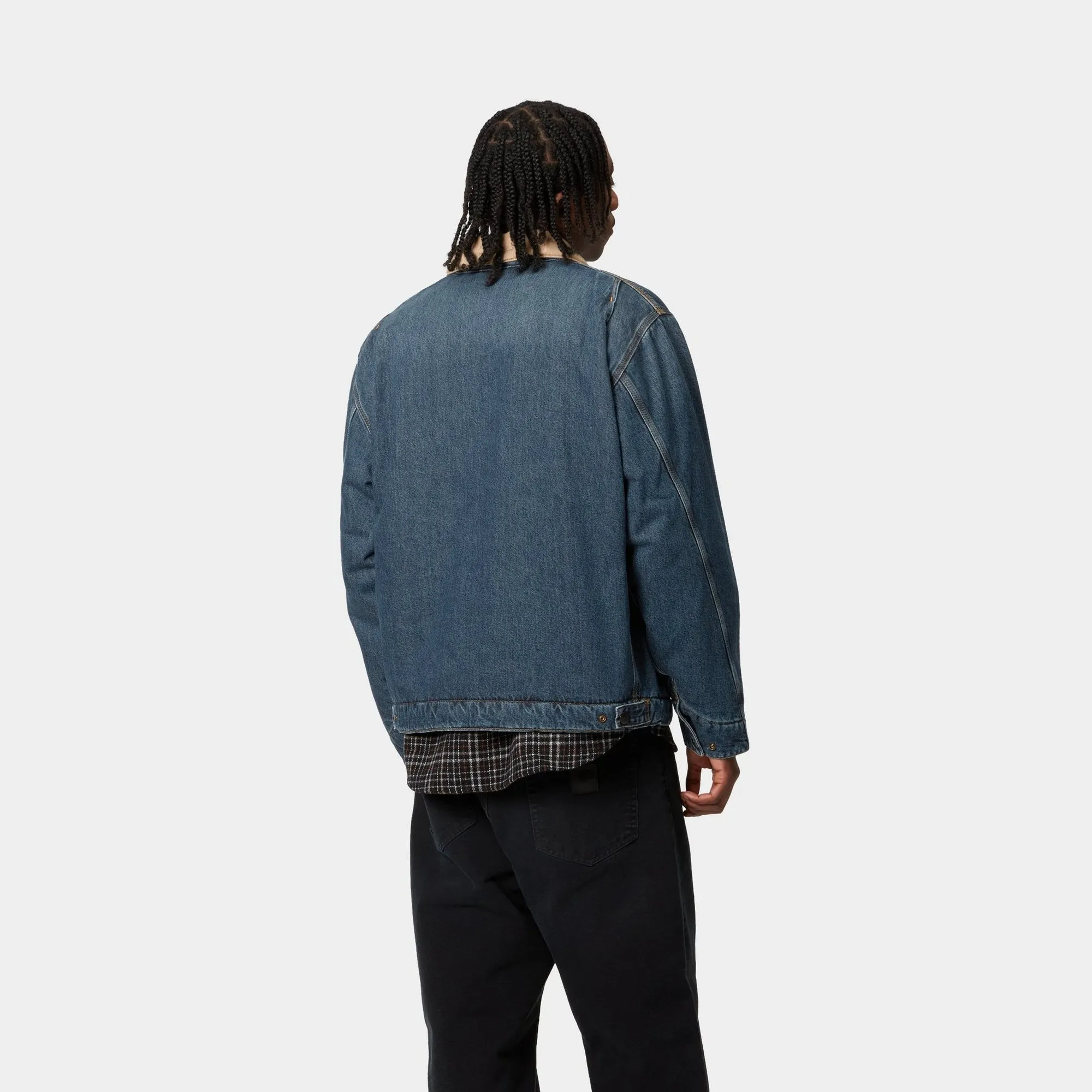 OG Detroit Jacket - Denim (Spring) | Blue / Dusty Hamilton Brown (worn used wash)