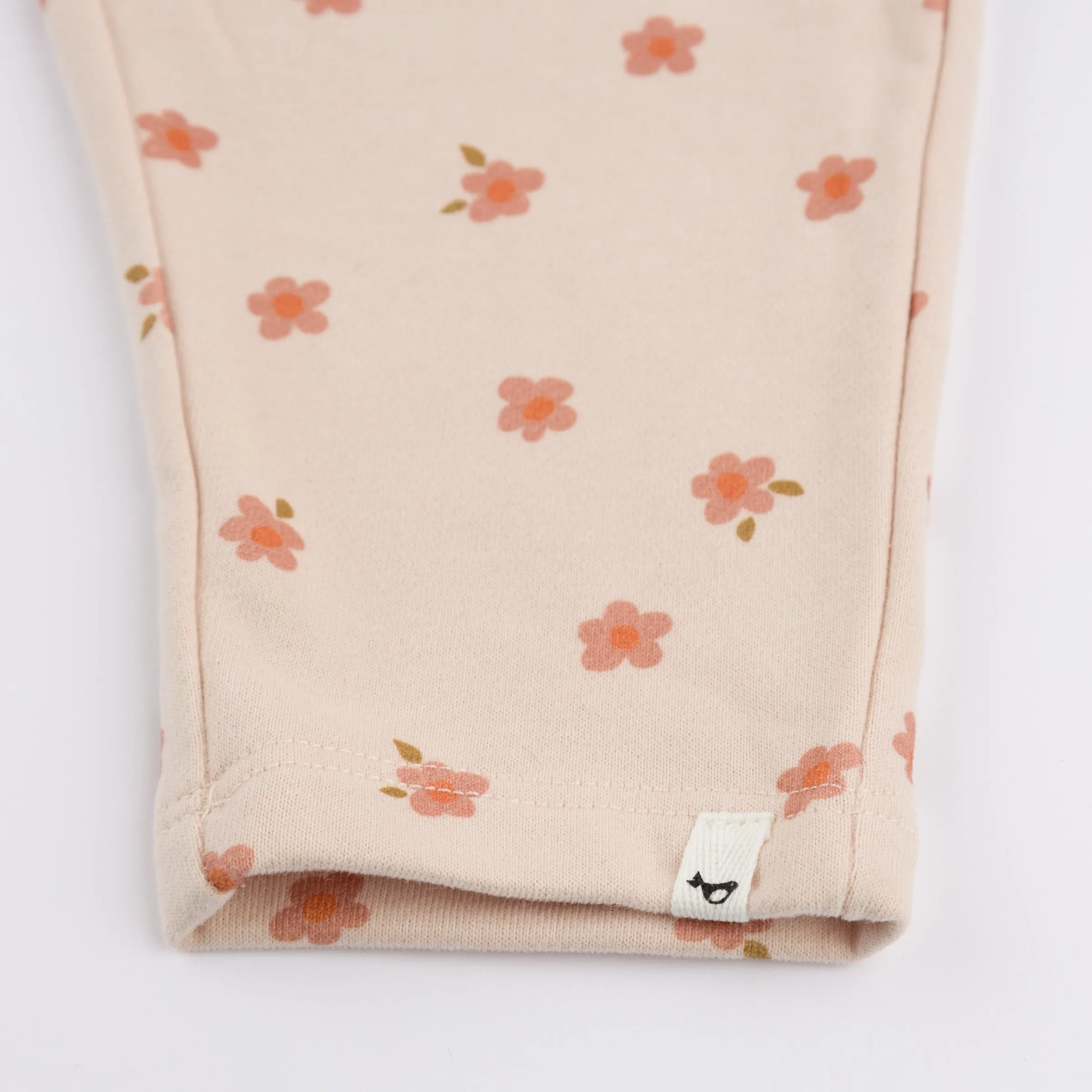 oh baby! Pocket Jogger - Small Daisies Print - Pale Pink