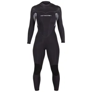 Open Box Henderson 3mm Women's Thermoprene Pro Dive Jumpsuit, Black, Size: 14