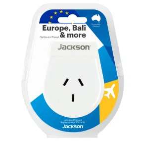 Outbound Slim Travel Adaptor - EU & Bali