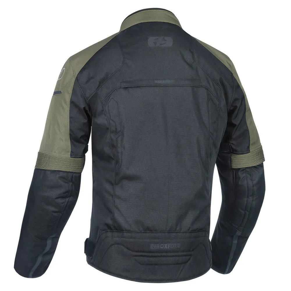 Oxford Delta 1.0 Men Jacket Black & Green Modern Streetwear for Urban Adventurers