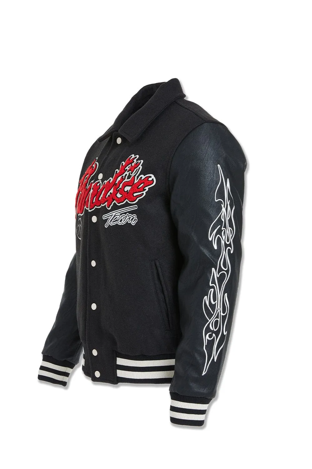 Paradise Tour Varsity Jacket (Black)