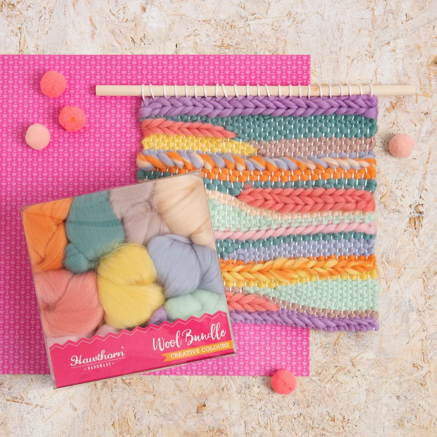 Pastels Wool Bundle