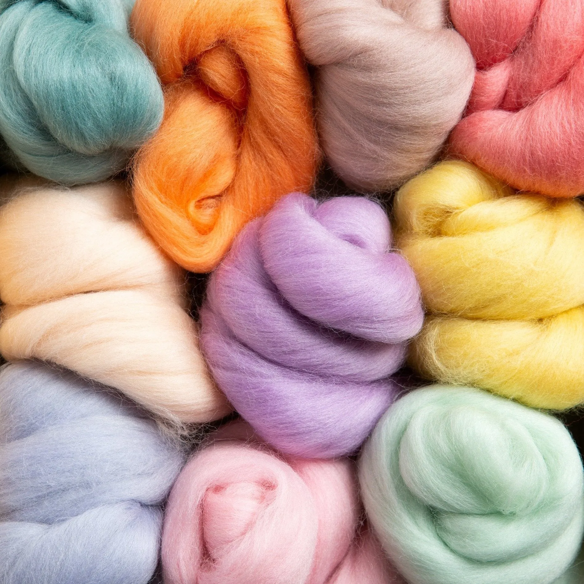 Pastels Wool Bundle